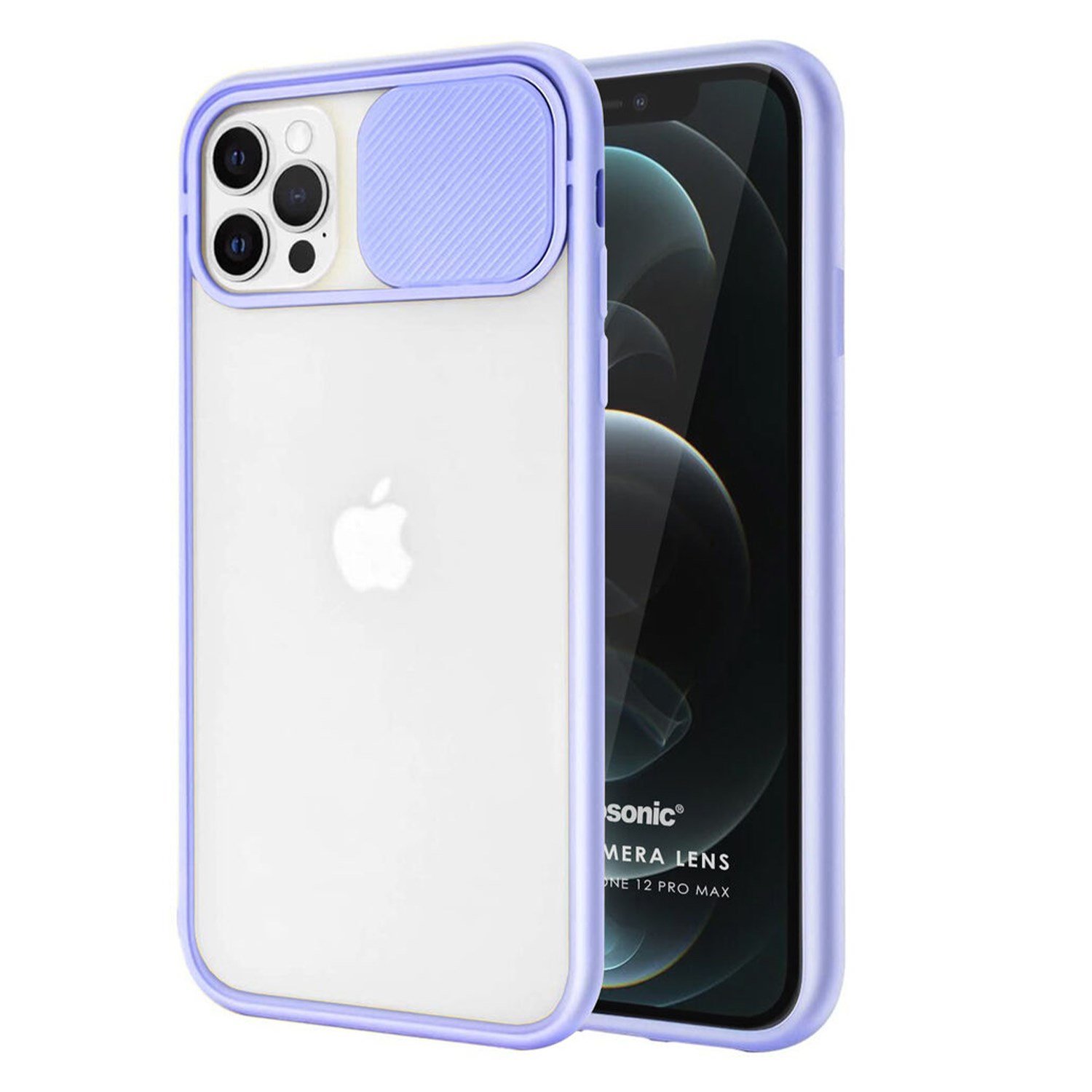 Nettech Apple iPhone 11 Pro Uyumlu Buzlu Kızaklı Kamera Korumalı Arka Koruma Kılıf NT-84571