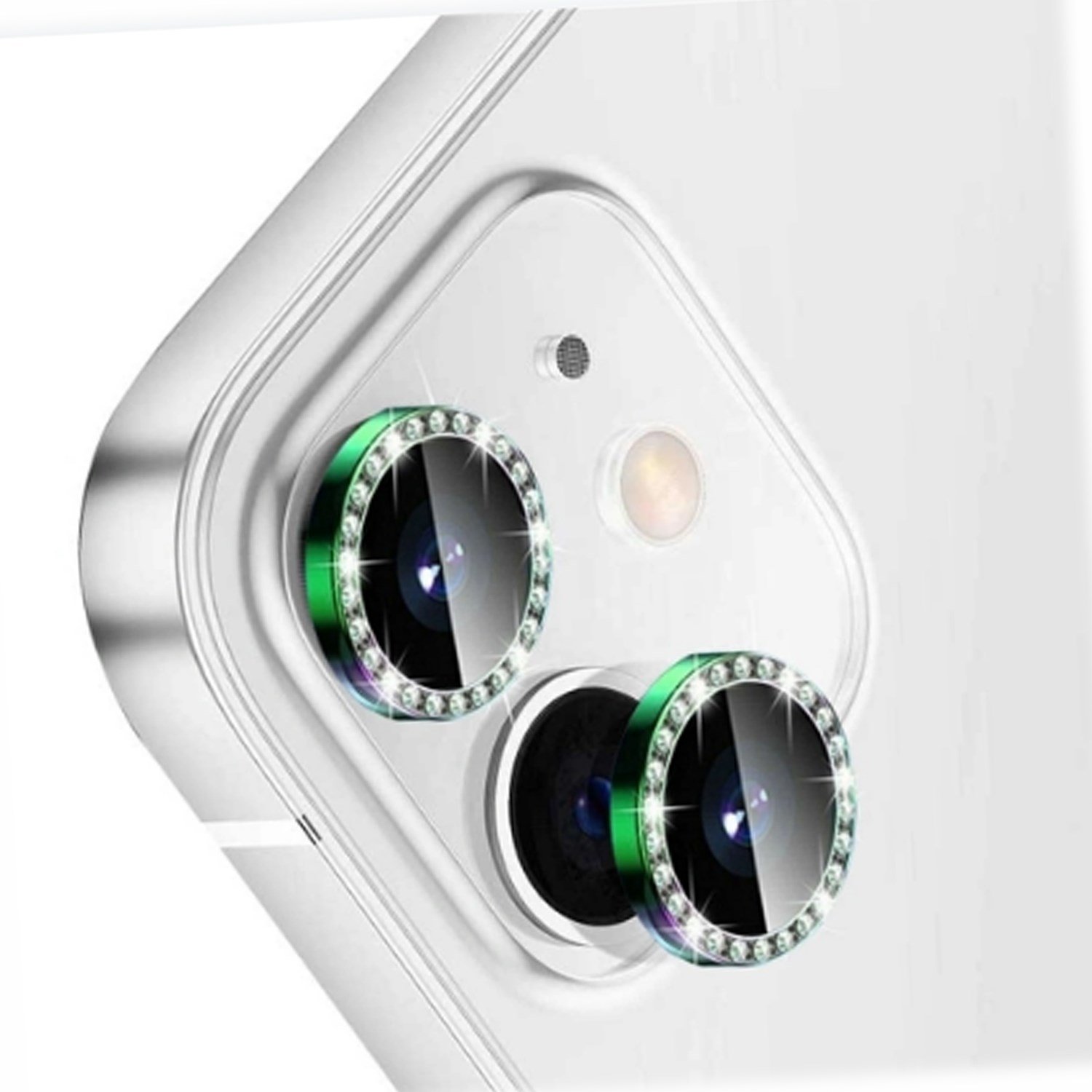 Nettech Apple iPhone 11 Pro Uyumlu Diamond Taşlı Model Kamera Cam Koruyucu NT-98914
