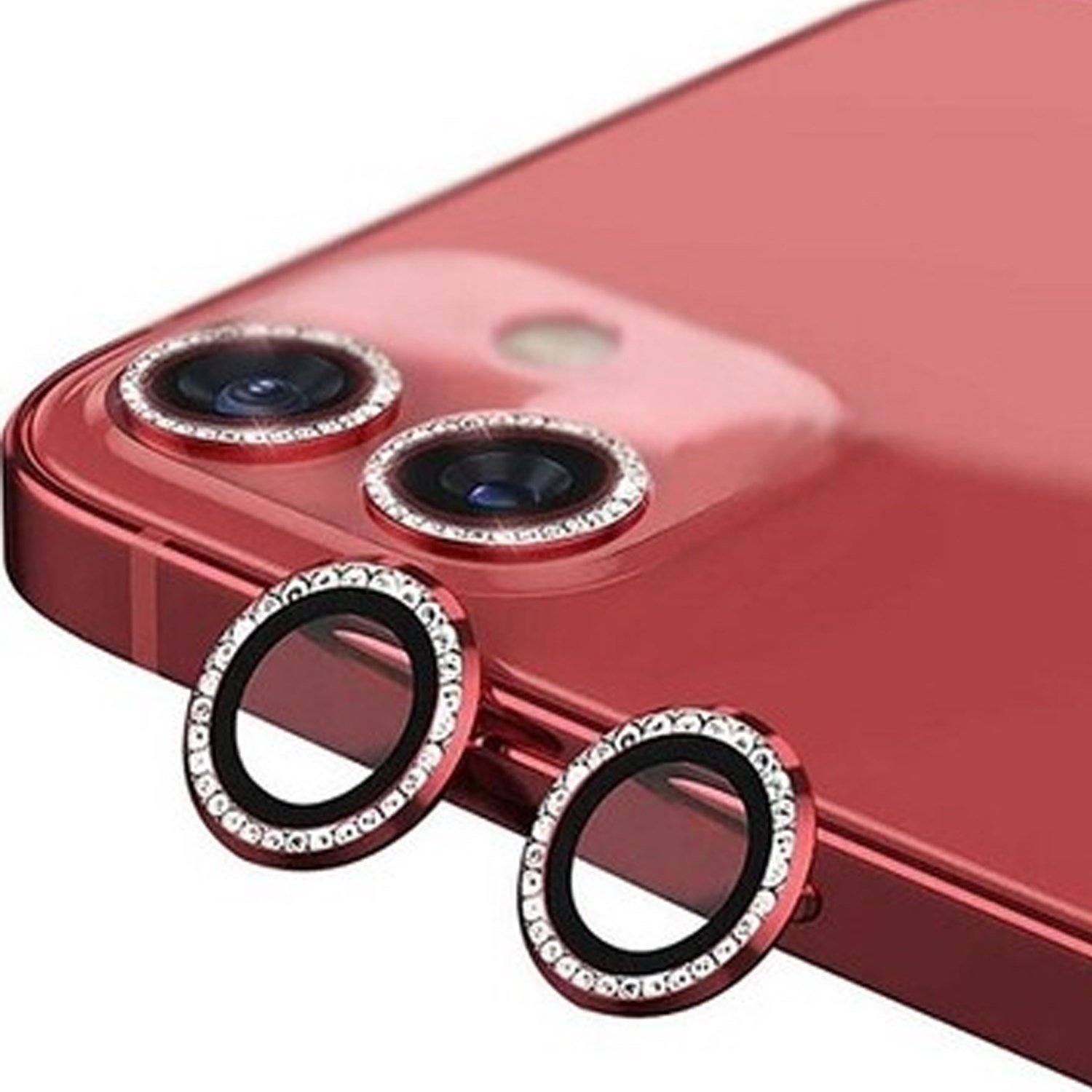 Nettech Apple iPhone 11 Pro Uyumlu Diamond Taşlı Model Kamera Cam Koruyucu NT-110751