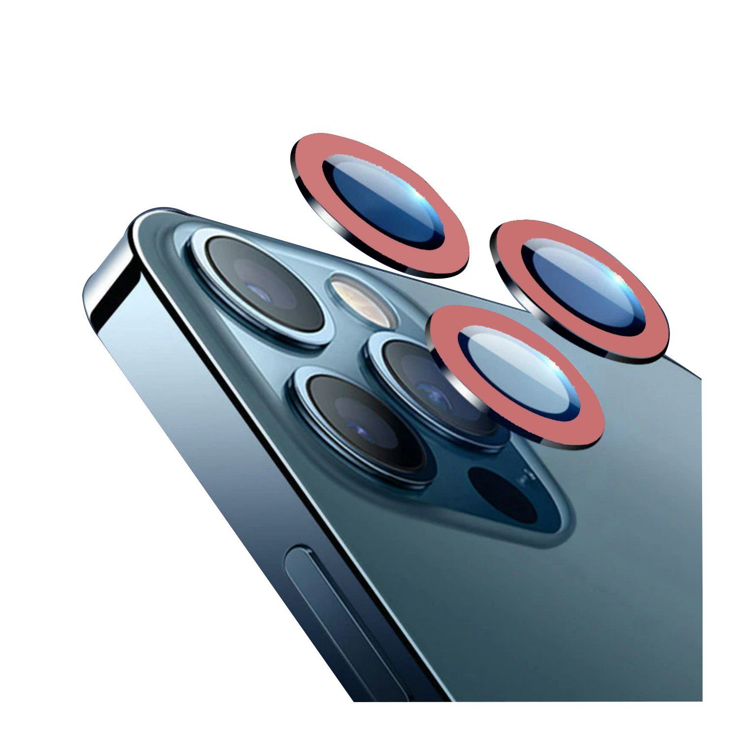 Nettech Apple iPhone 11 Pro Uyumlu FosFor Seri Kamera Cam Koruyucu NT-95770