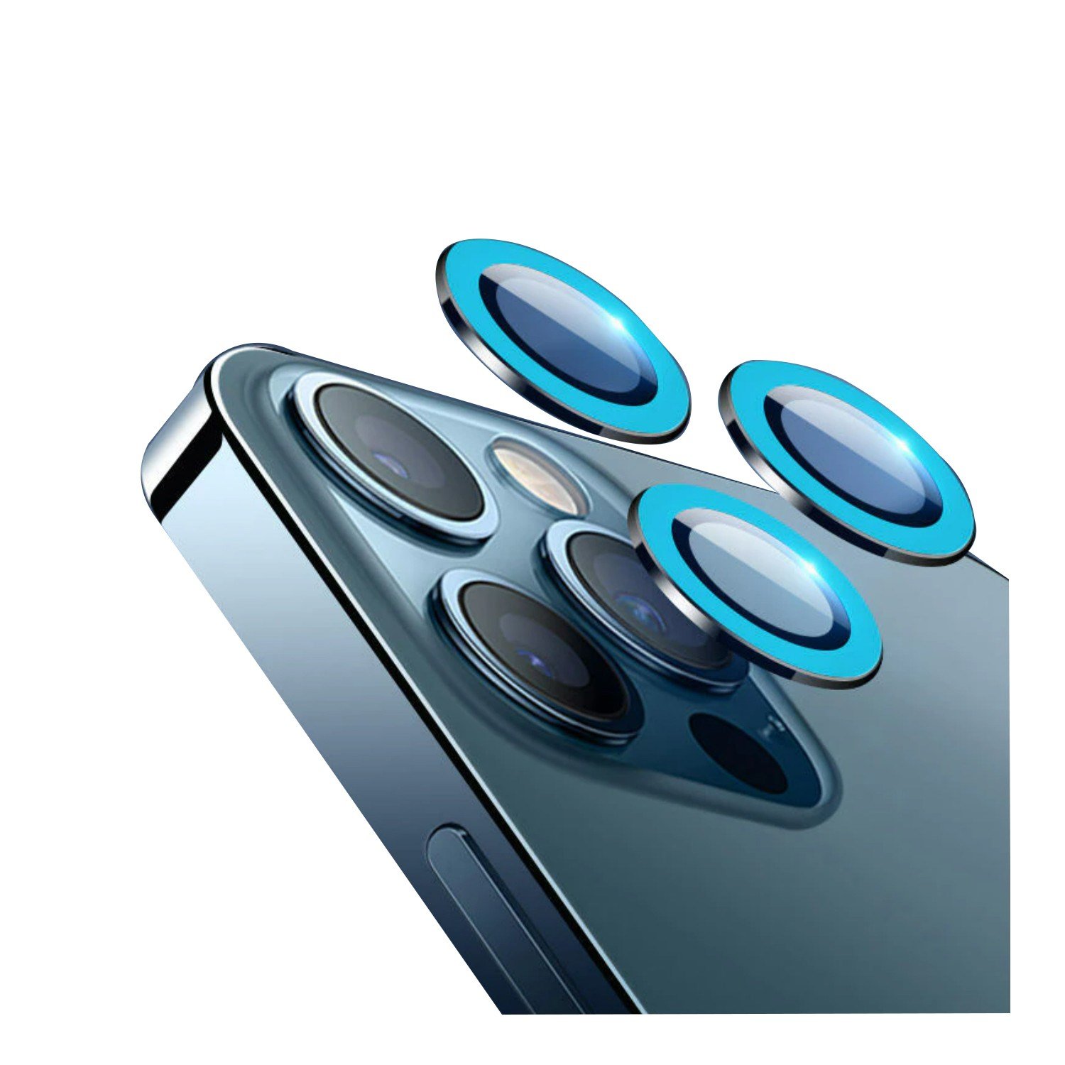 Nettech Apple iPhone 11 Pro Uyumlu FosFor Seri Kamera Cam Koruyucu NT-95770
