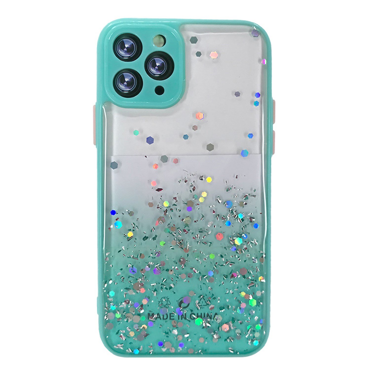 Nettech Apple iPhone 11 Pro Uyumlu Kamera Korumalı Simli Arka Koruma Kılıf NT-82952