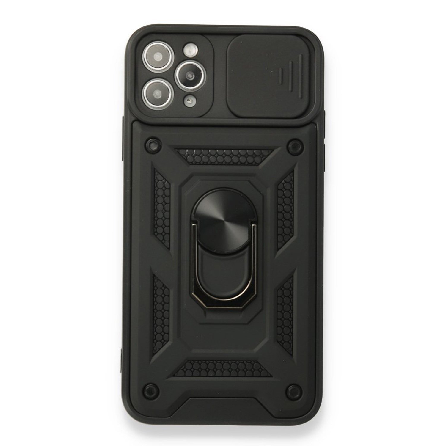 Nettech Apple iPhone 11 Pro Uyumlu Kızaklı Panzer Seri Arka Koruma Kılıf NT-86156