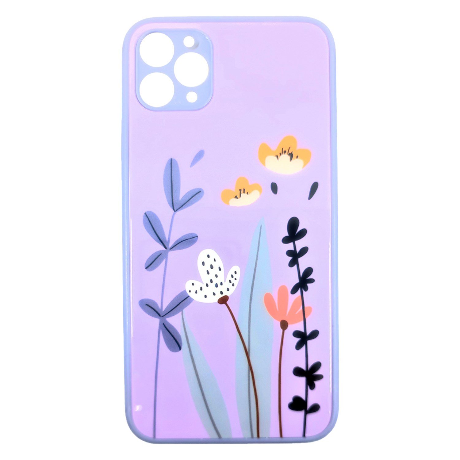 Nettech Apple iPhone 11 Pro Uyumlu Laser Baskı Desenli Arka Koruma Kılıf NT-87852