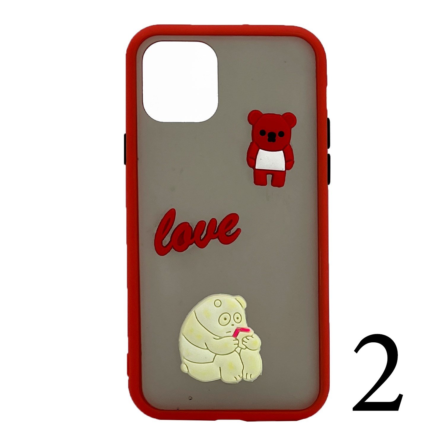 Nettech Apple iPhone 11 Pro Uyumlu Maskot Seri Arka Koruma Kılıf NT-106273