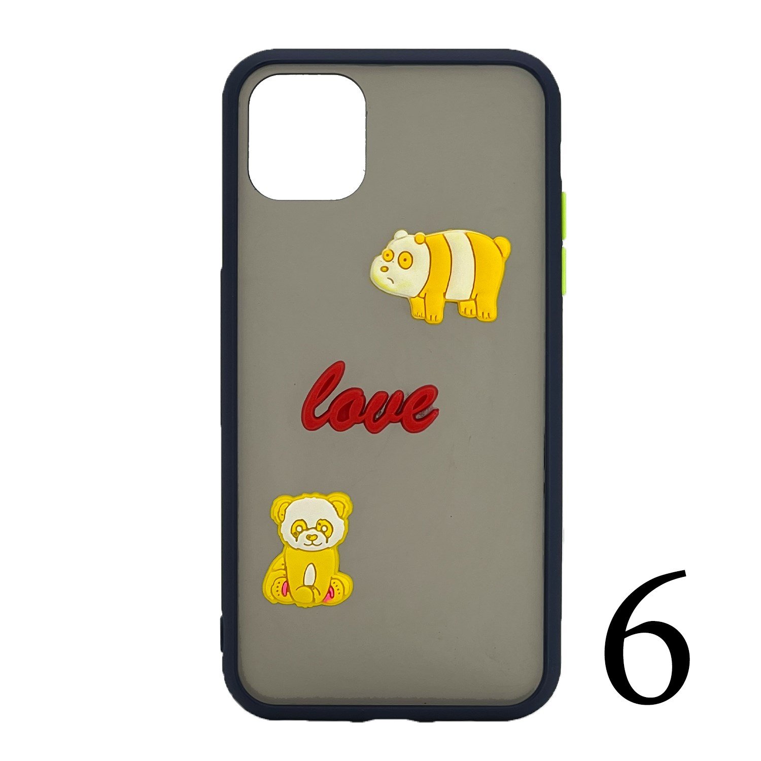 Nettech Apple iPhone 11 Pro Uyumlu Maskot Seri Arka Koruma Kılıf NT-106273