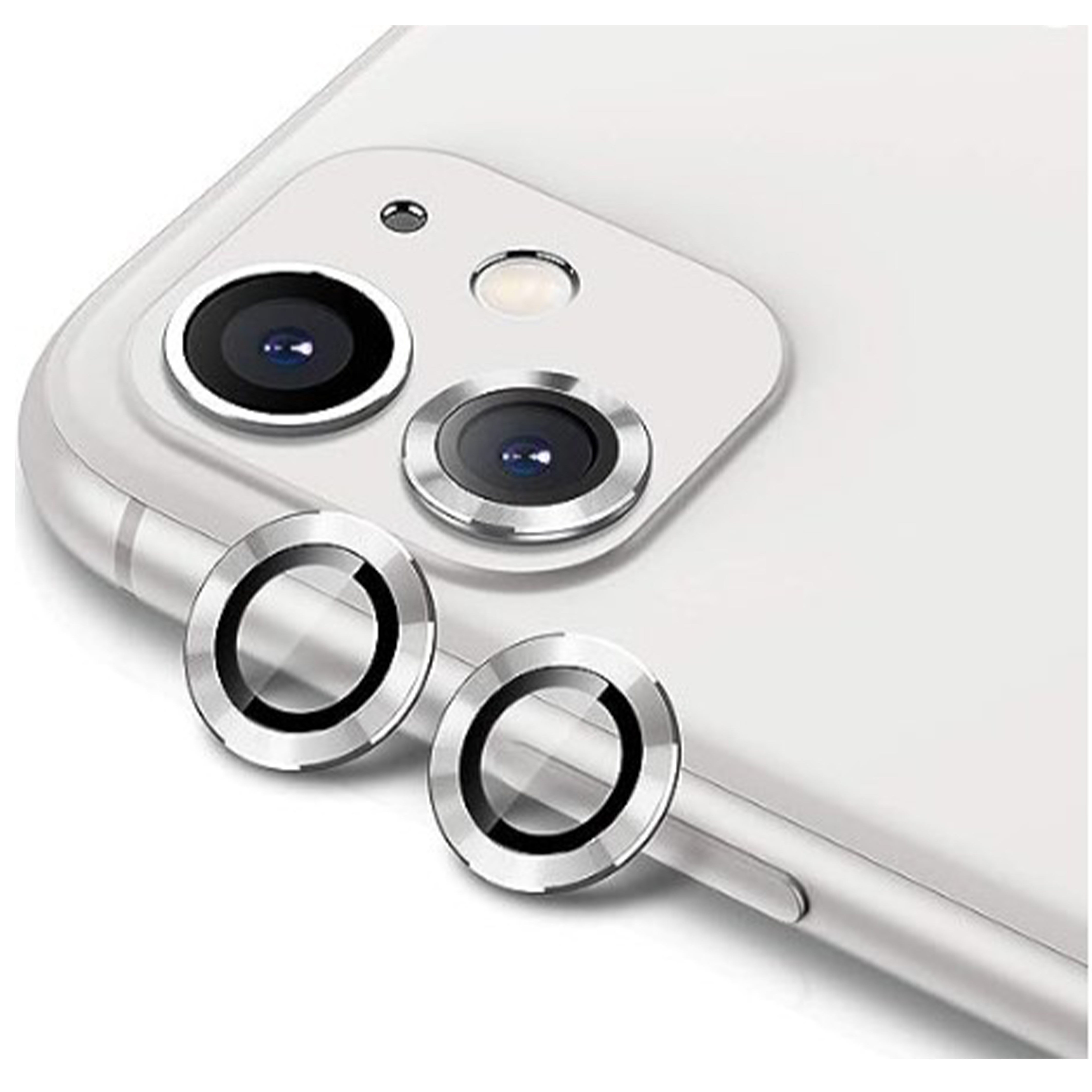 Nettech Apple iPhone 11 Uyumlu Alüminyum Seri Kamera Cam Koruyucu NT-103195