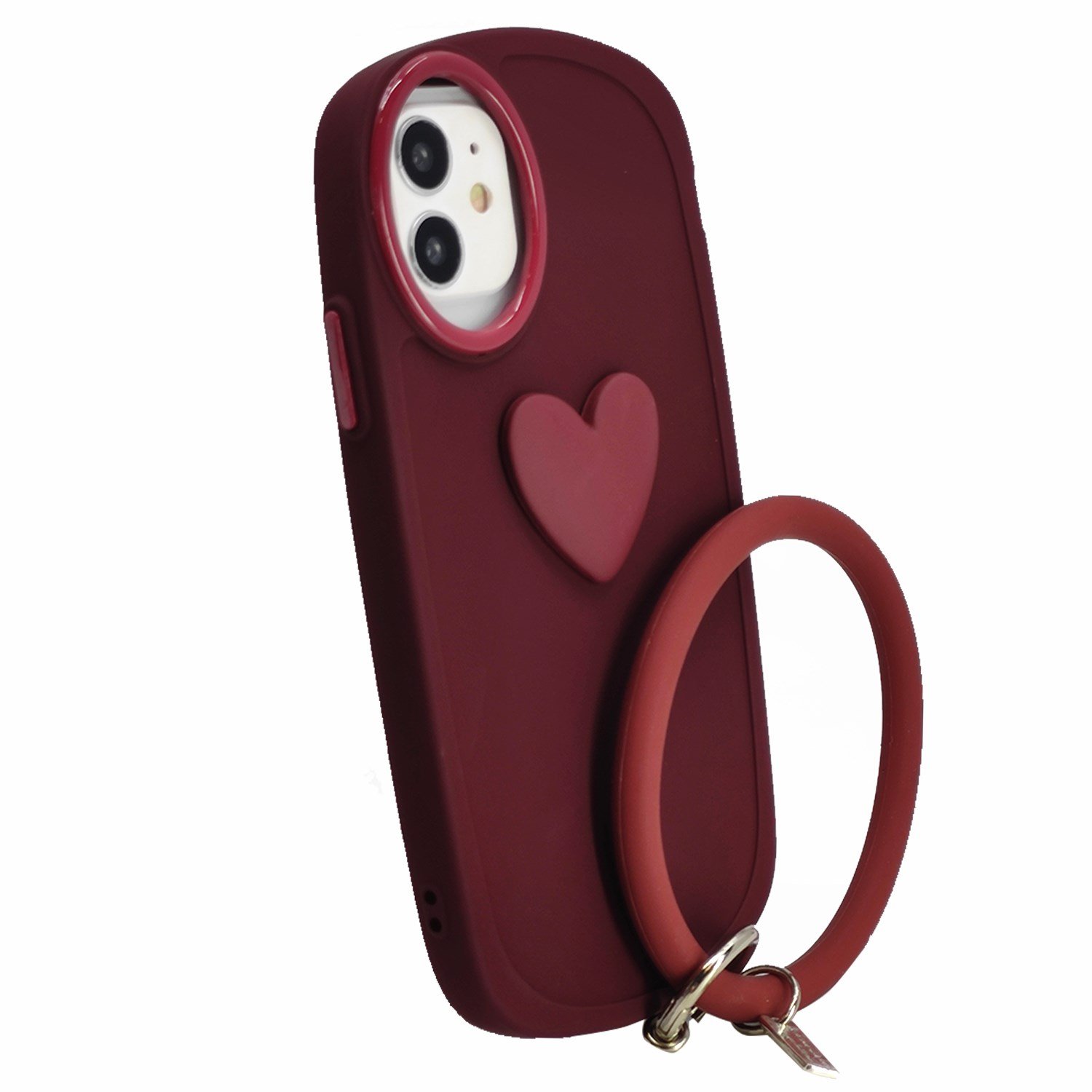 Nettech Apple iPhone 11 Uyumlu Halka Bilekli Nano Seri Arka Koruma Kılıf NT-97302