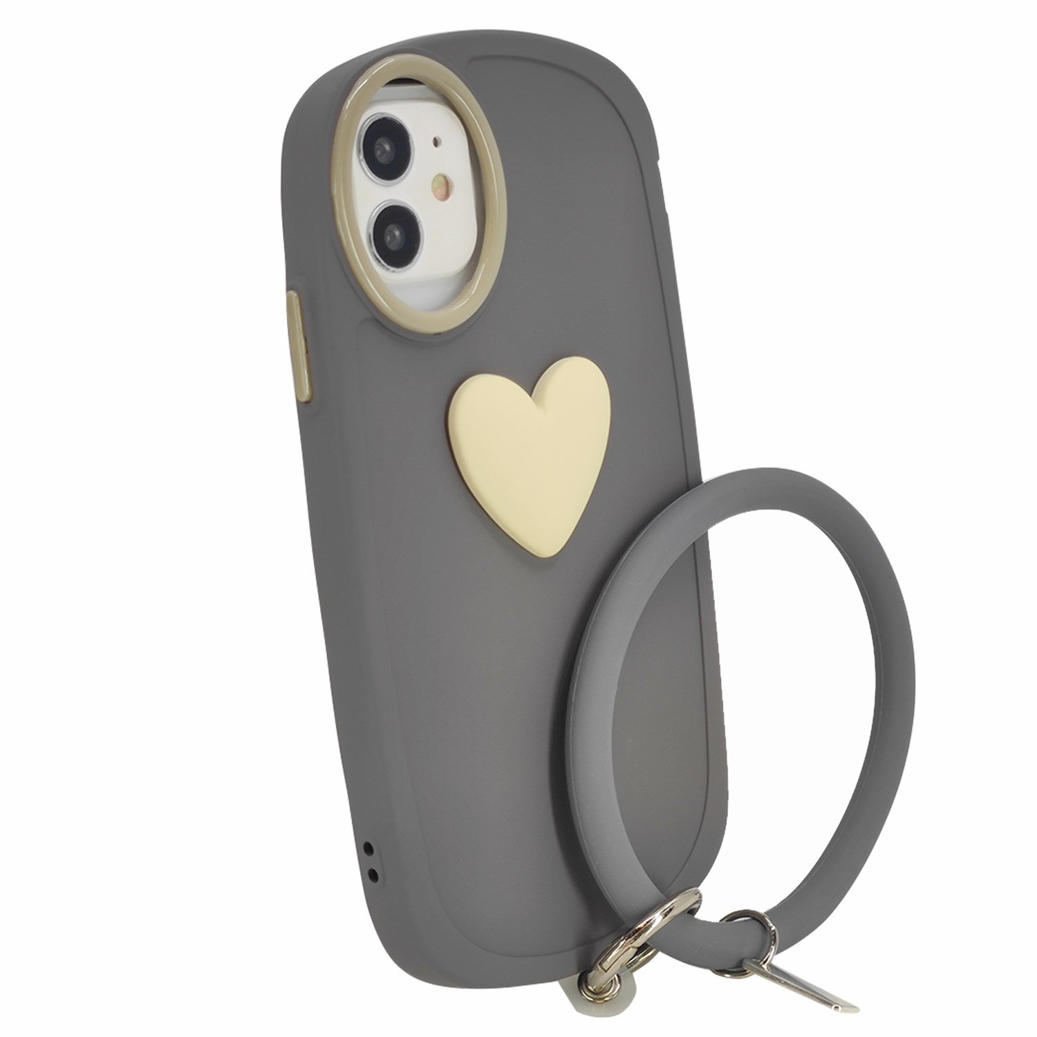 Nettech Apple iPhone 11 Uyumlu Halka Bilekli Nano Seri Arka Koruma Kılıf NT-97302