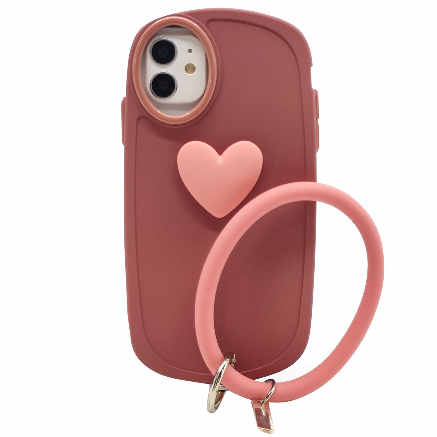 Nettech Apple iPhone 11 Uyumlu Halka Bilekli Nano Seri Arka Koruma Kılıf NT-97302