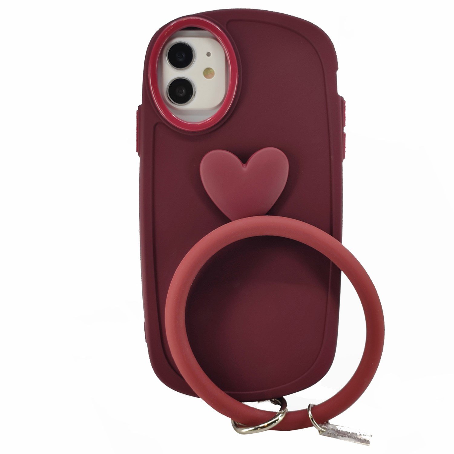 Nettech Apple iPhone 11 Uyumlu Halka Bilekli Nano Seri Arka Koruma Kılıf NT-97302