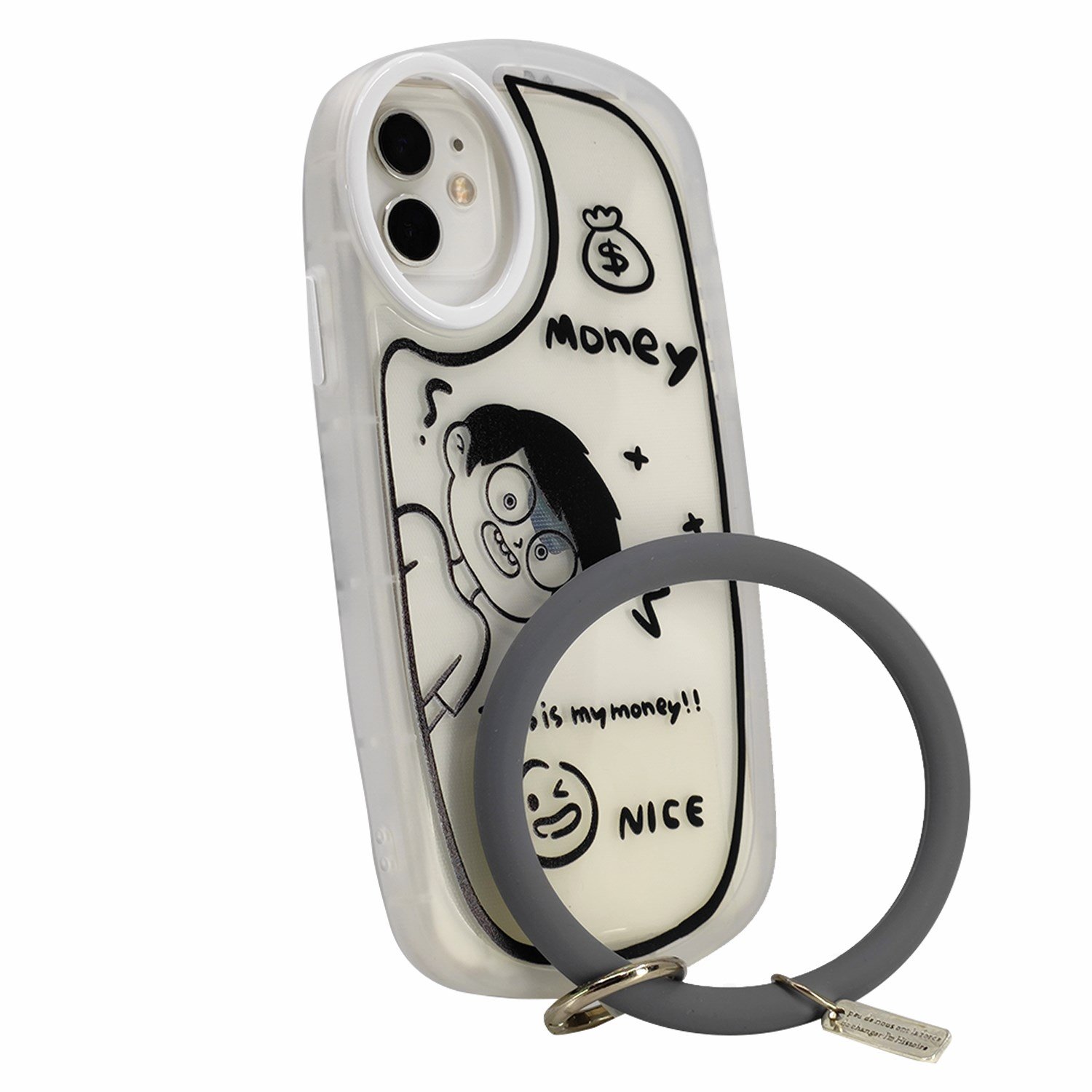 Nettech Apple iPhone 11 Uyumlu Karikatür Seri Arka Koruma Kılıf NT-97283