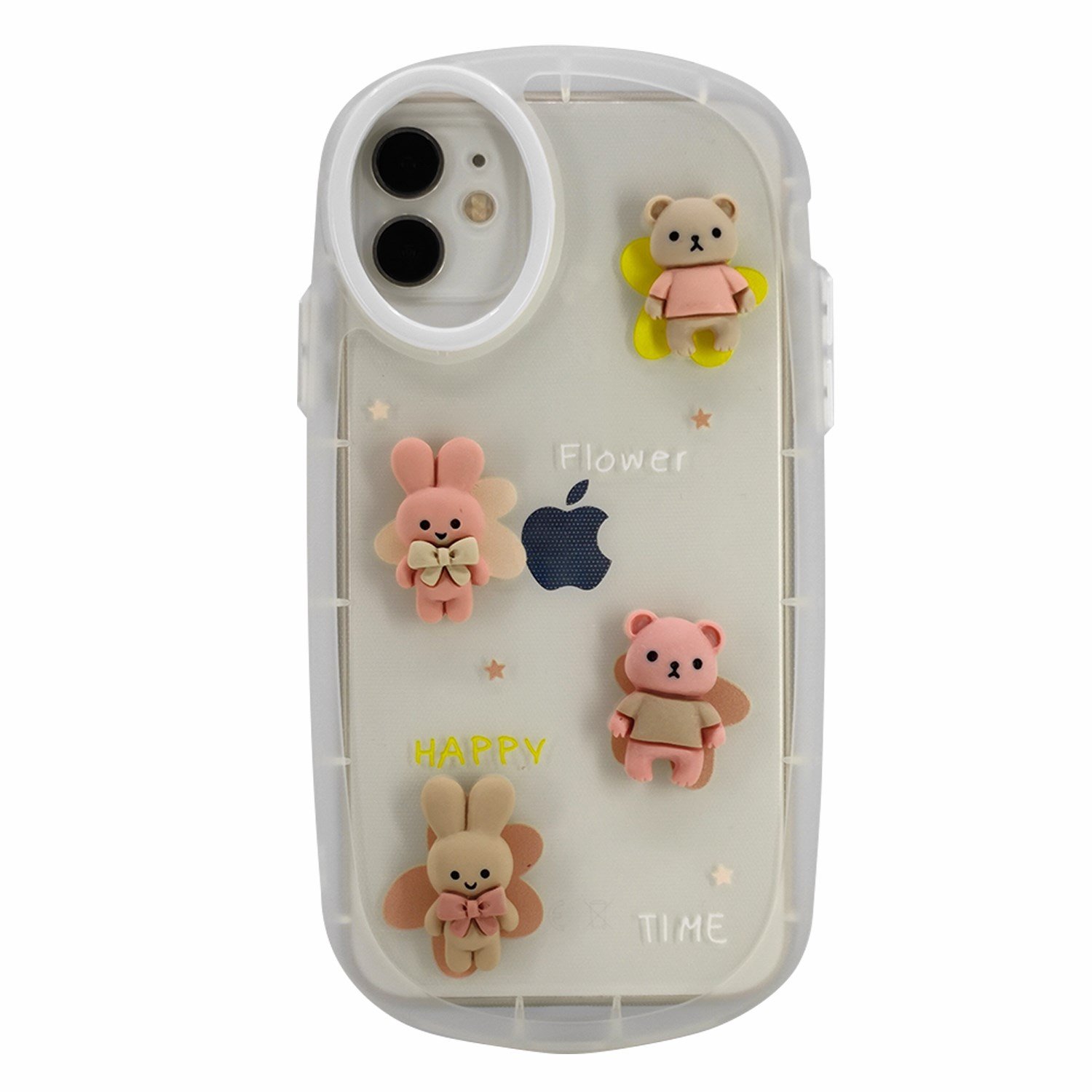 Nettech Apple iPhone 11 Uyumlu Karikatür Seri Arka Koruma Kılıf NT-97283