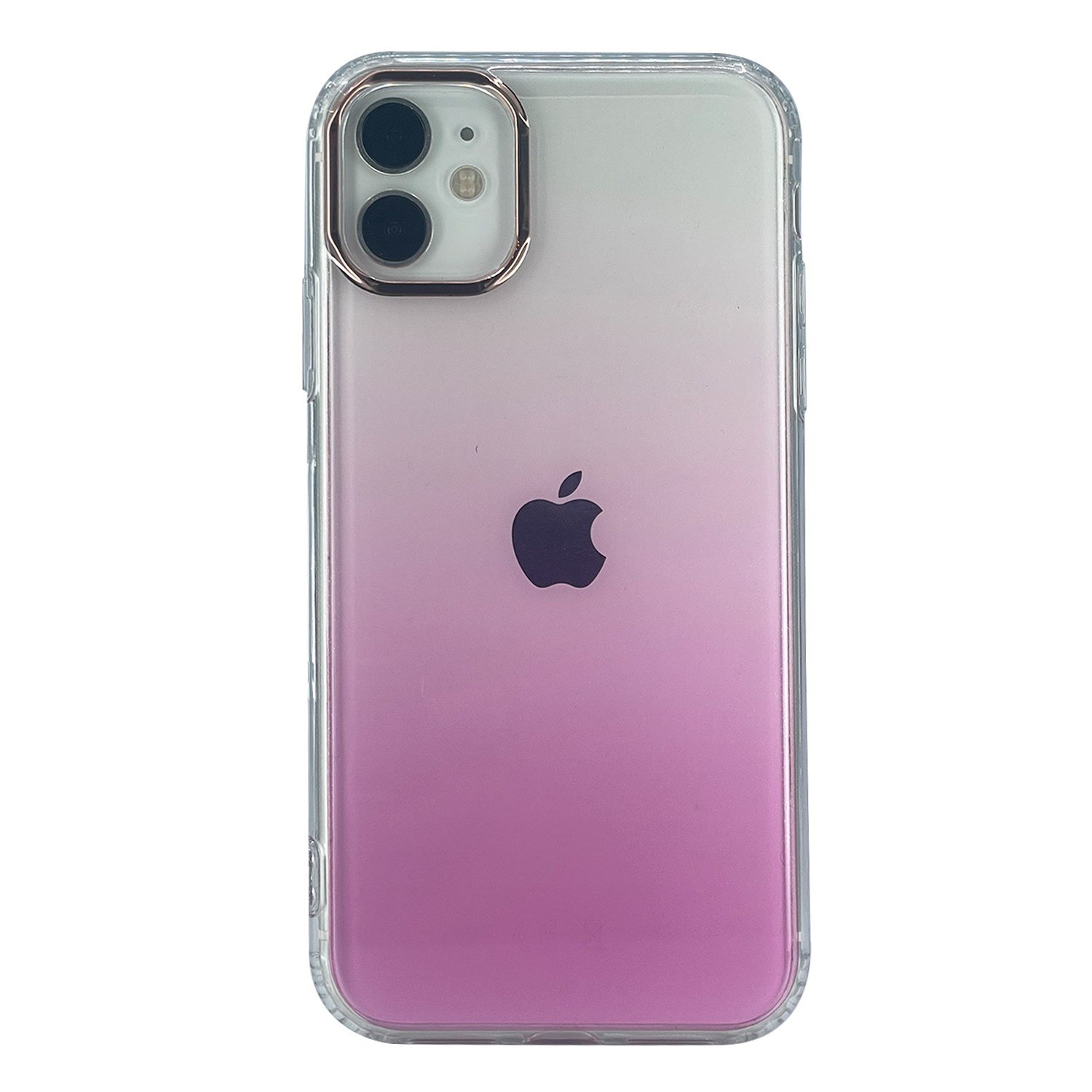 Nettech Apple iPhone 11 Uyumlu Sert Gökkuşağı Seri Arka Koruma Kılıf NT-97946