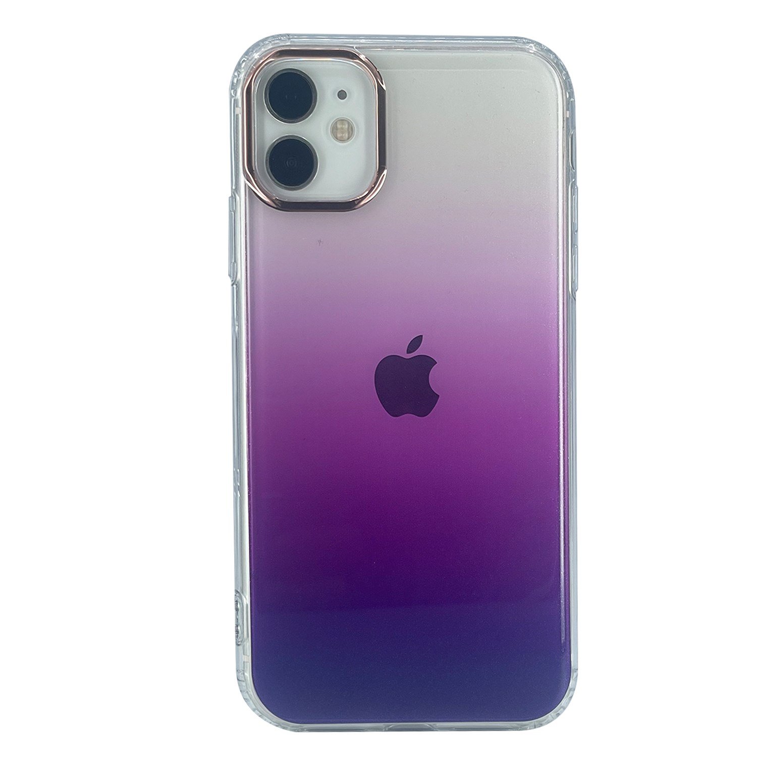 Nettech Apple iPhone 11 Uyumlu Sert Gökkuşağı Seri Arka Koruma Kılıf NT-97946