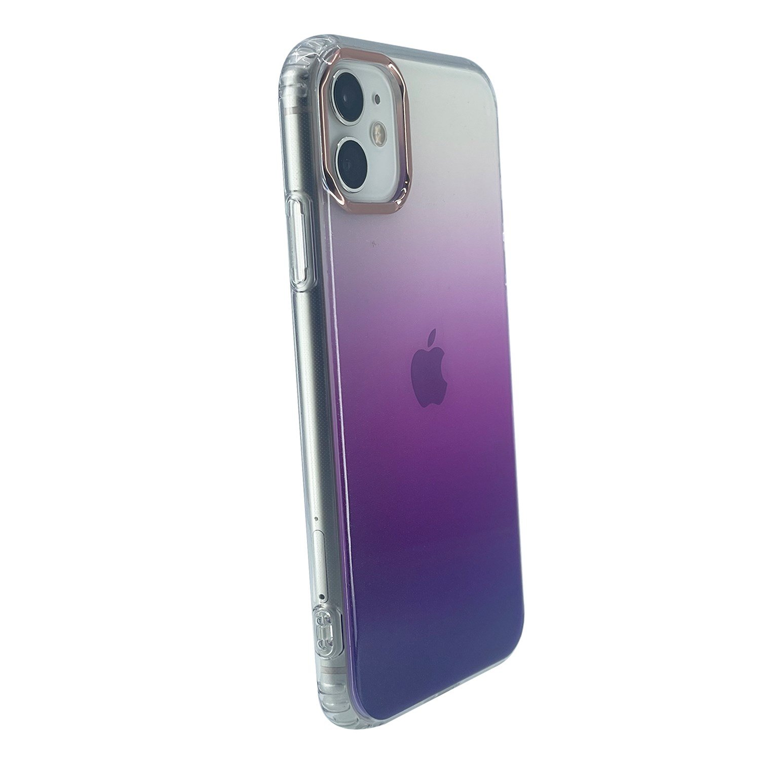 Nettech Apple iPhone 11 Uyumlu Sert Gökkuşağı Seri Arka Koruma Kılıf NT-97946