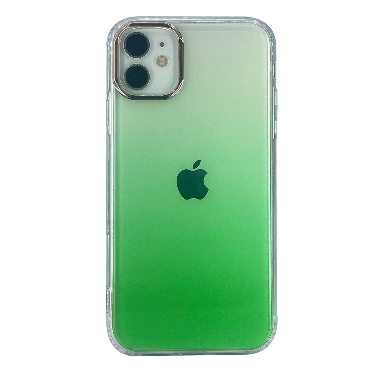 Nettech Apple iPhone 11 Uyumlu Sert Gökkuşağı Seri Arka Koruma Kılıf NT-97946