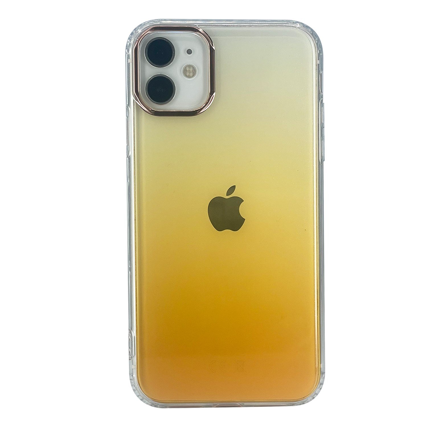 Nettech Apple iPhone 11 Uyumlu Sert Gökkuşağı Seri Arka Koruma Kılıf NT-97946
