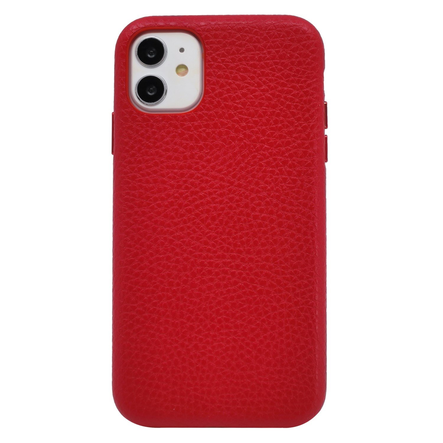 Nettech Apple iPhone 11 Uyumlu Suni Deri Arka Koruma Kılıf NT-96351