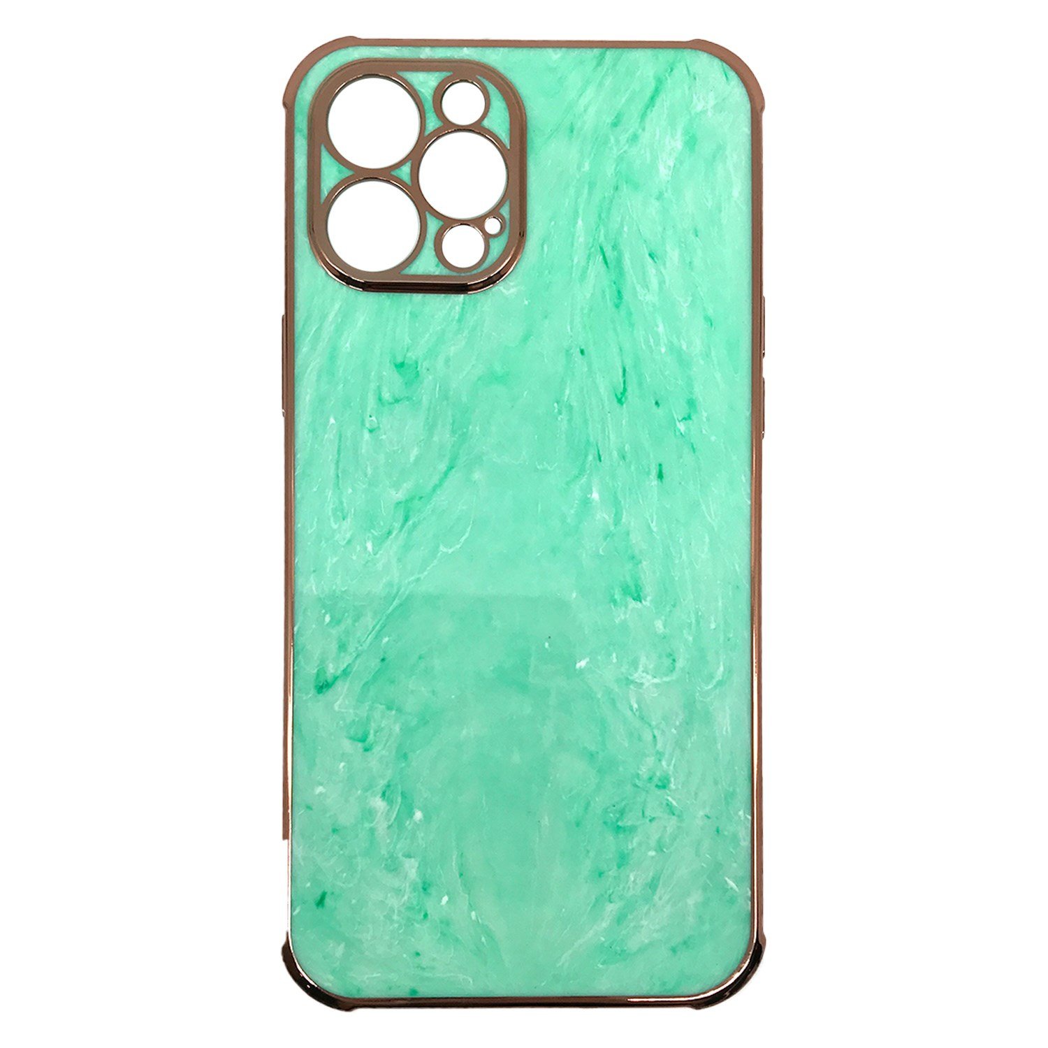 Nettech Apple iPhone 12 Pro Max Uyumlu Mermer Desenli Arka Koruma Kılıf NT-90052