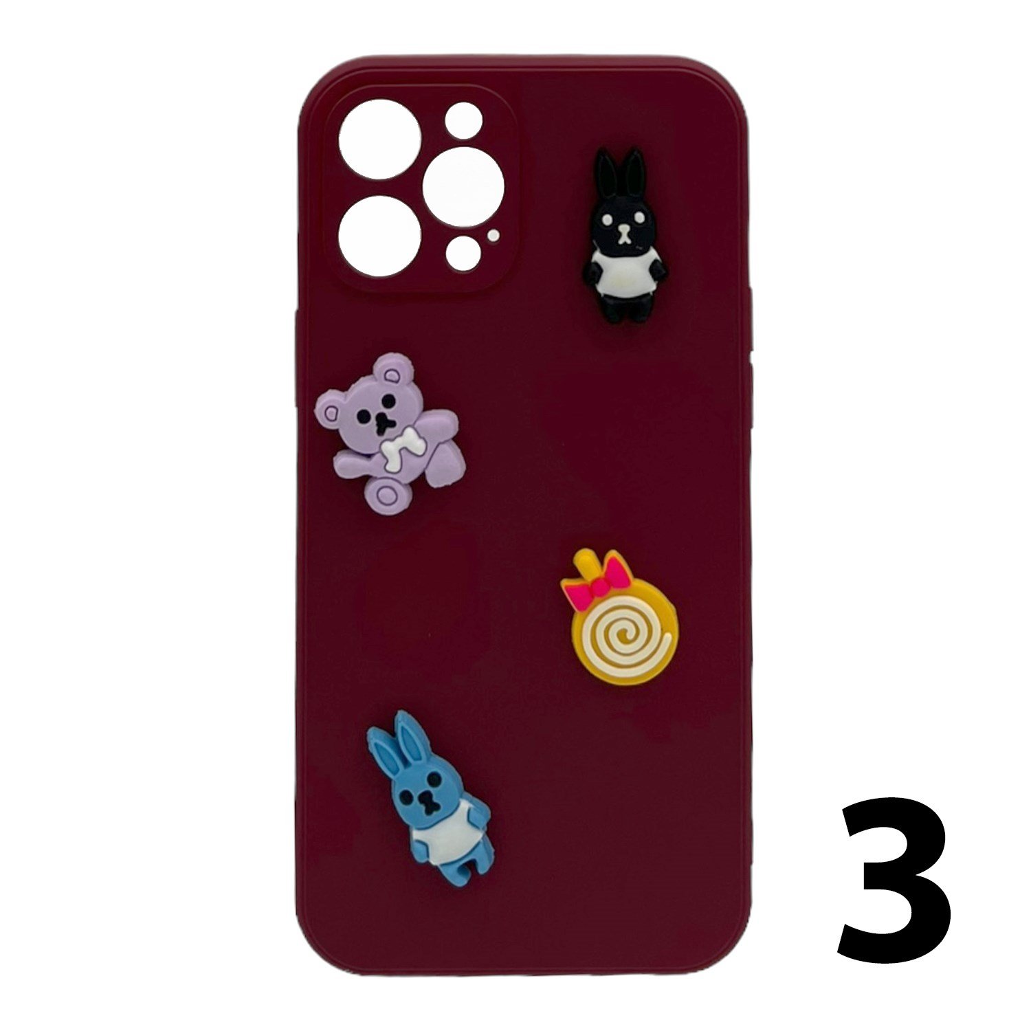 Nettech Apple iPhone 12 Pro Max Uyumlu Maskot Seri Arka Koruma Kılıf NT-106232