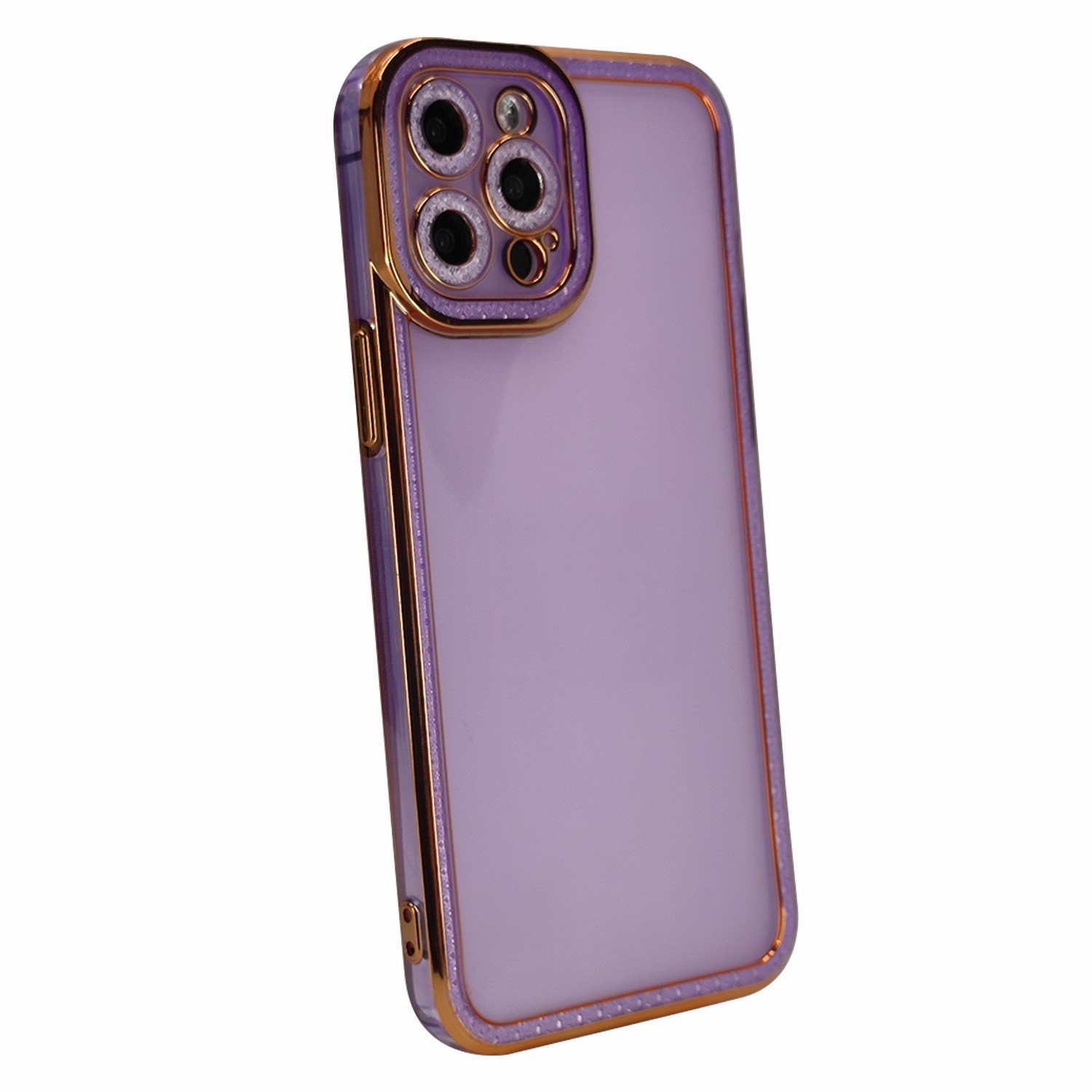 Nettech Apple iPhone 12 Pro Max Uyumlu Lüx Kristal Seri Arka Koruma Kılıf NT-97105