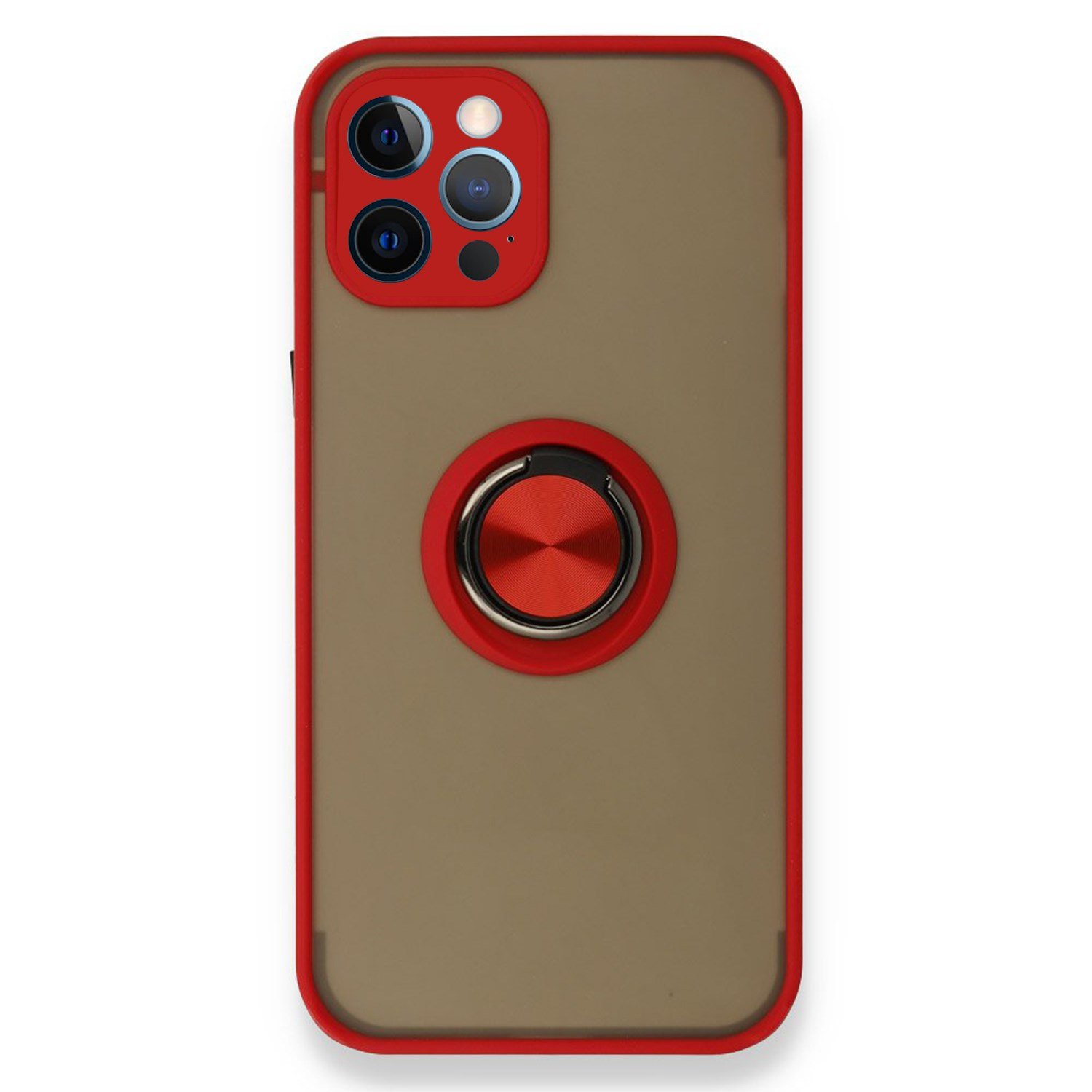 Nettech Apple iPhone 12 Pro Max Uyumlu Montreal Yüzüklü Arka Koruma Kılıf NT-84794