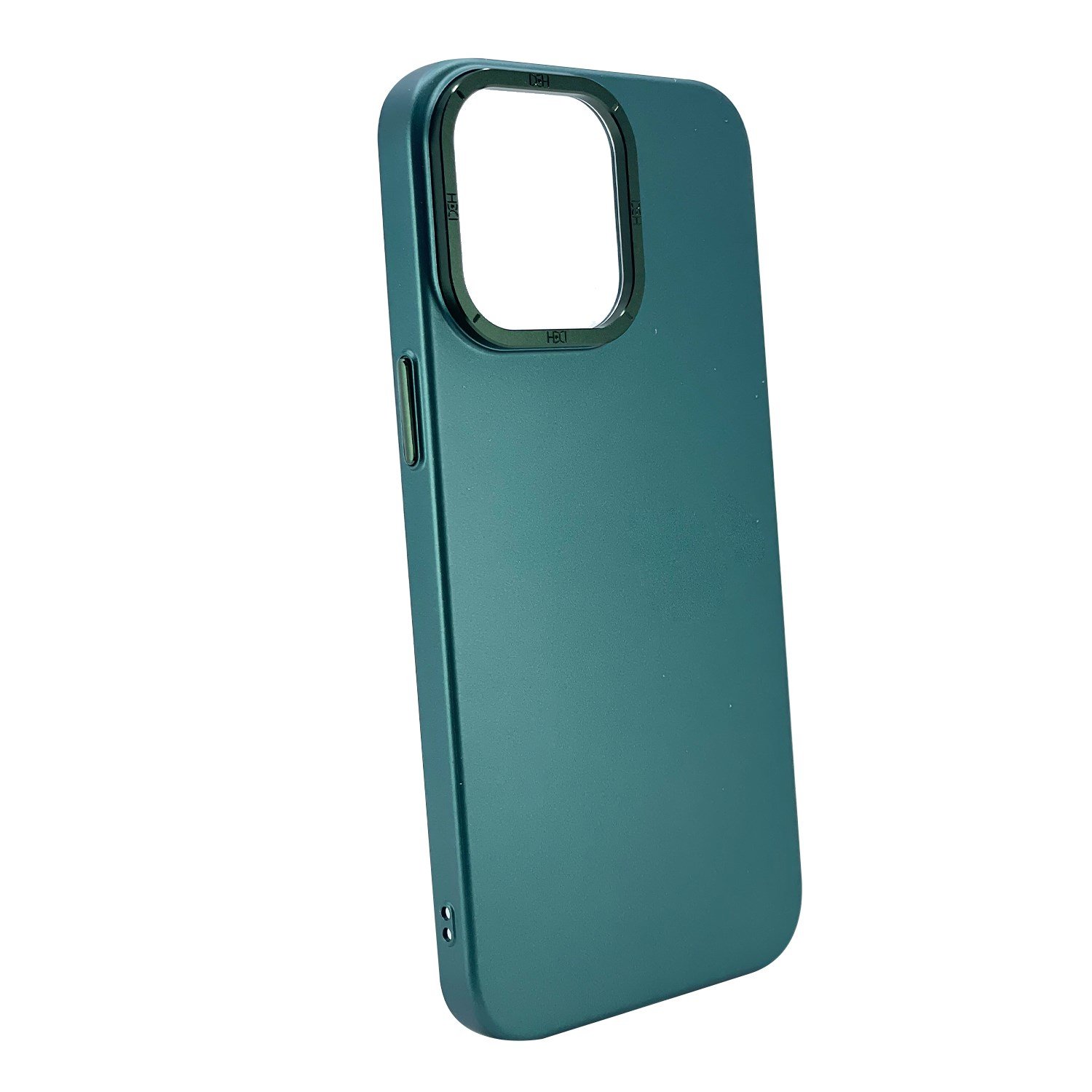 Nettech Apple iPhone 12 Pro Max Uyumlu Spray Metal Çerçeveli Deri Serisi Arka Koruma Kılıf NT-101570