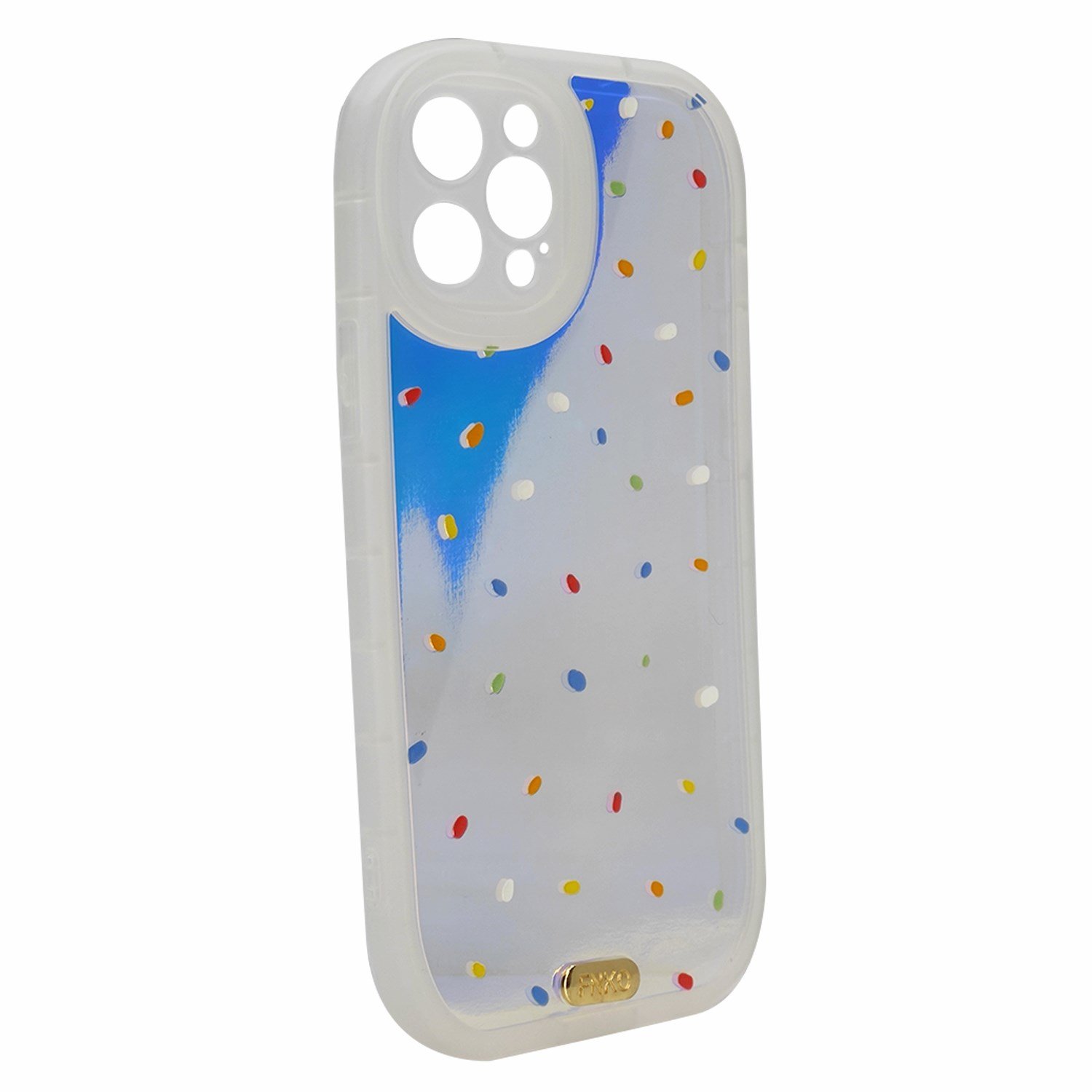 Nettech Apple iPhone 12 Pro Max Uyumlu Şeffaf Desenli Arka Koruma Kılıf NT-97024
