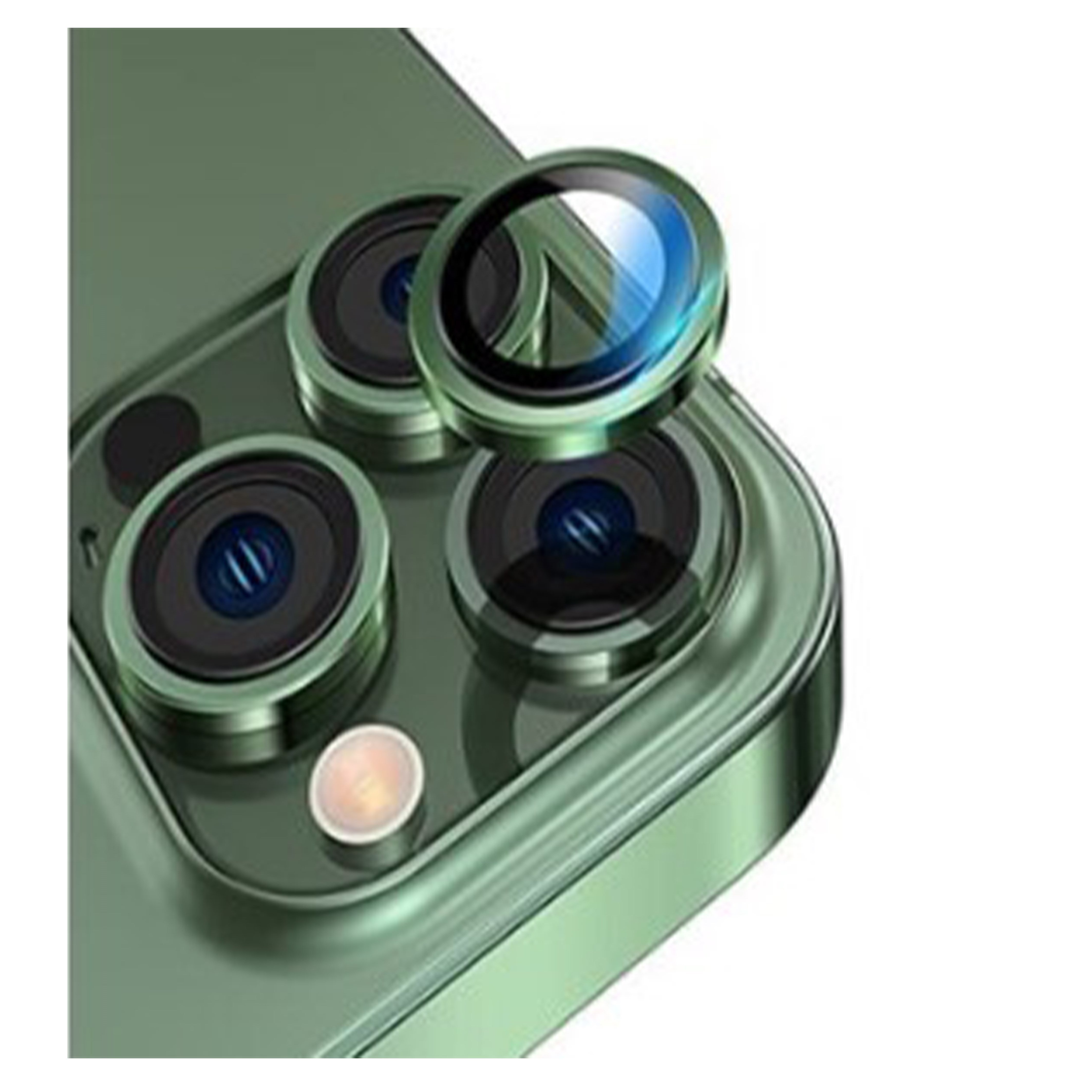 Nettech Apple iPhone 12 Pro Max Uyumlu Alüminyum Seri Kamera Cam Koruyucu NT-103528