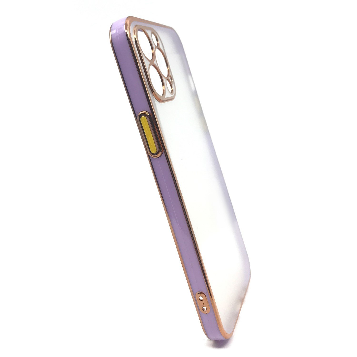 Nettech Apple iPhone 12 Pro Max Uyumlu Renkli Kenar Zone Seri Arka Koruma Kılıf NT-89779