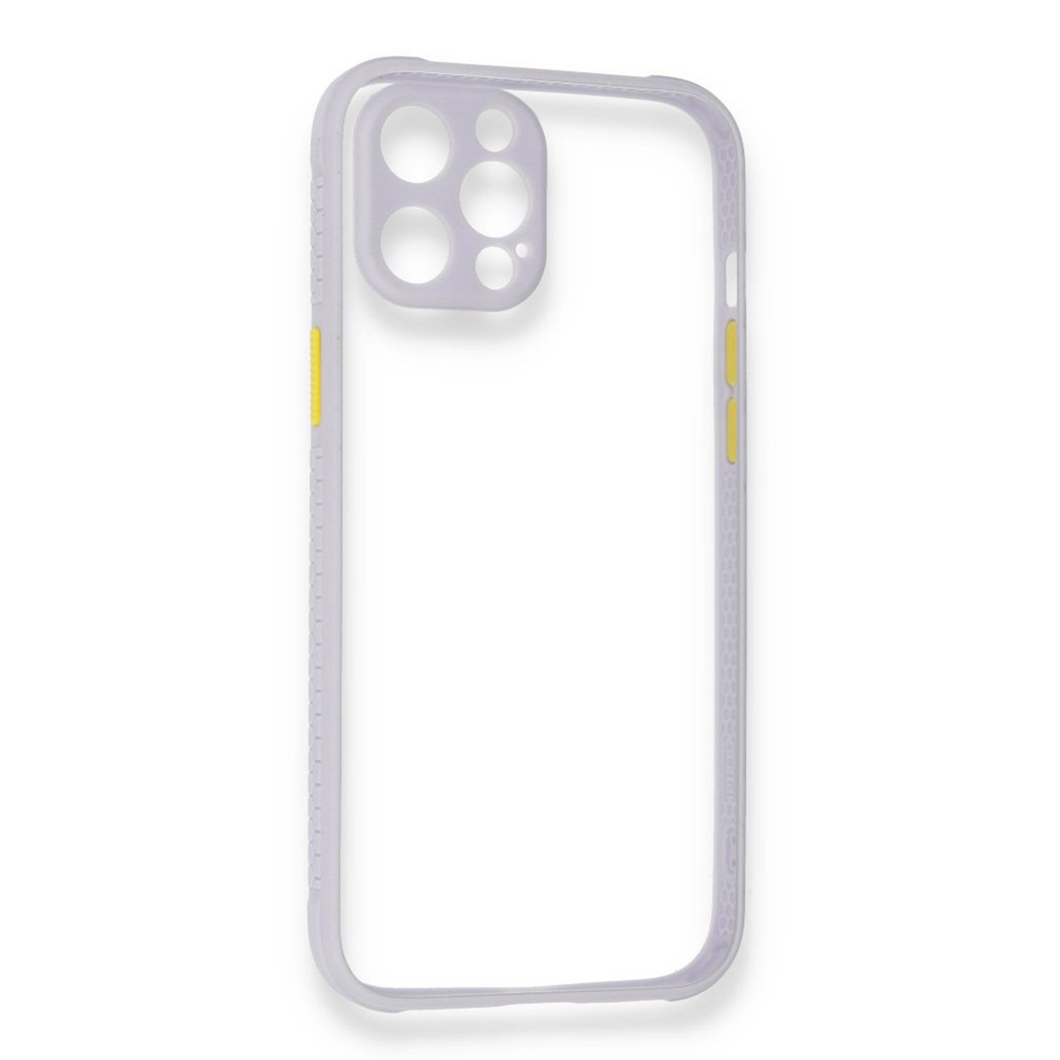 Nettech Apple iPhone 12 Pro Max Uyumlu Kamera Lens Korumalı Arka Koruma Kılıf NT-85277
