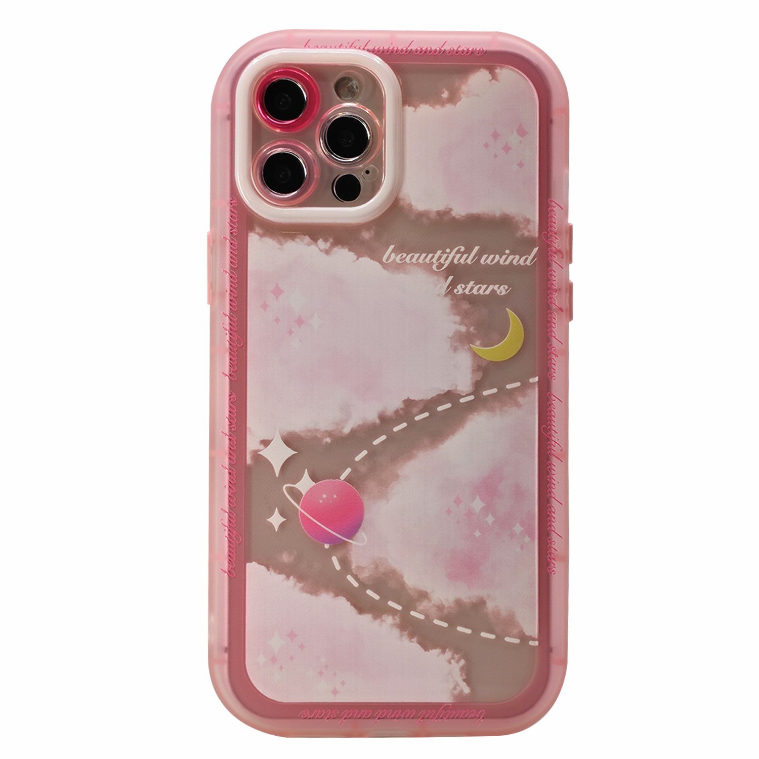 Nettech Apple iPhone 12 Pro Max Uyumlu Gif Seri Arka Koruma Kılıf NT-97250