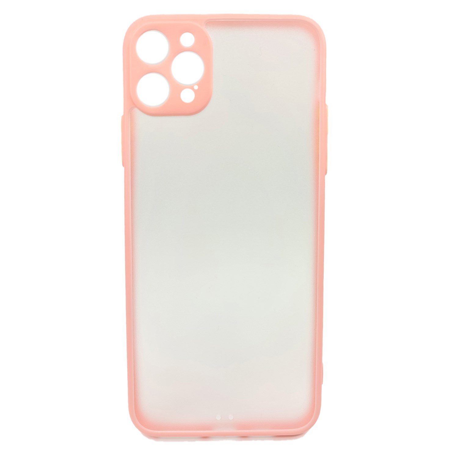 Nettech Apple iPhone 12 Pro Max Uyumlu Kontrast Renkli Tuş Seri Arka Koruma Kılıf NT-88630