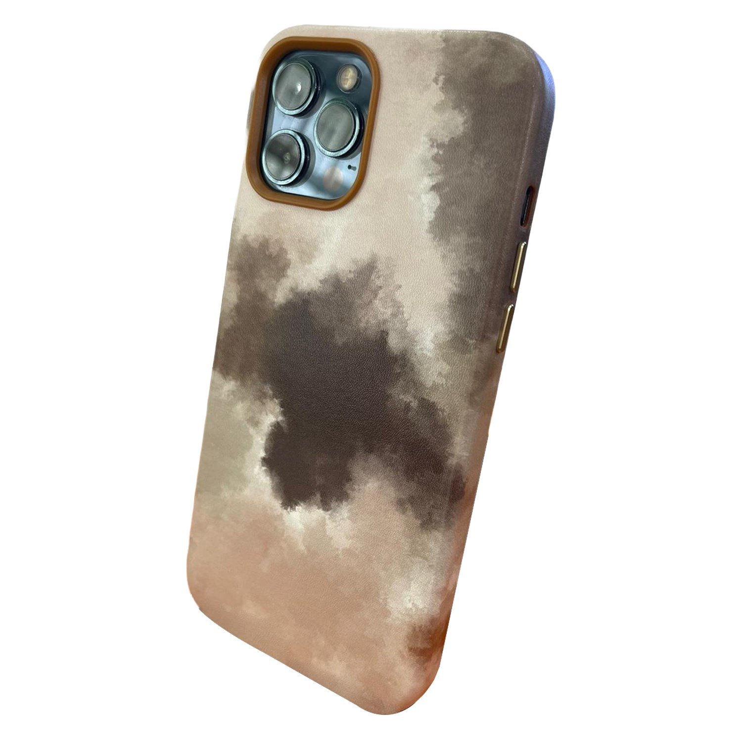 Nettech Apple iPhone 12 Pro Max Uyumlu Renkli Bulut Arka Koruma Kılıf NT-96310