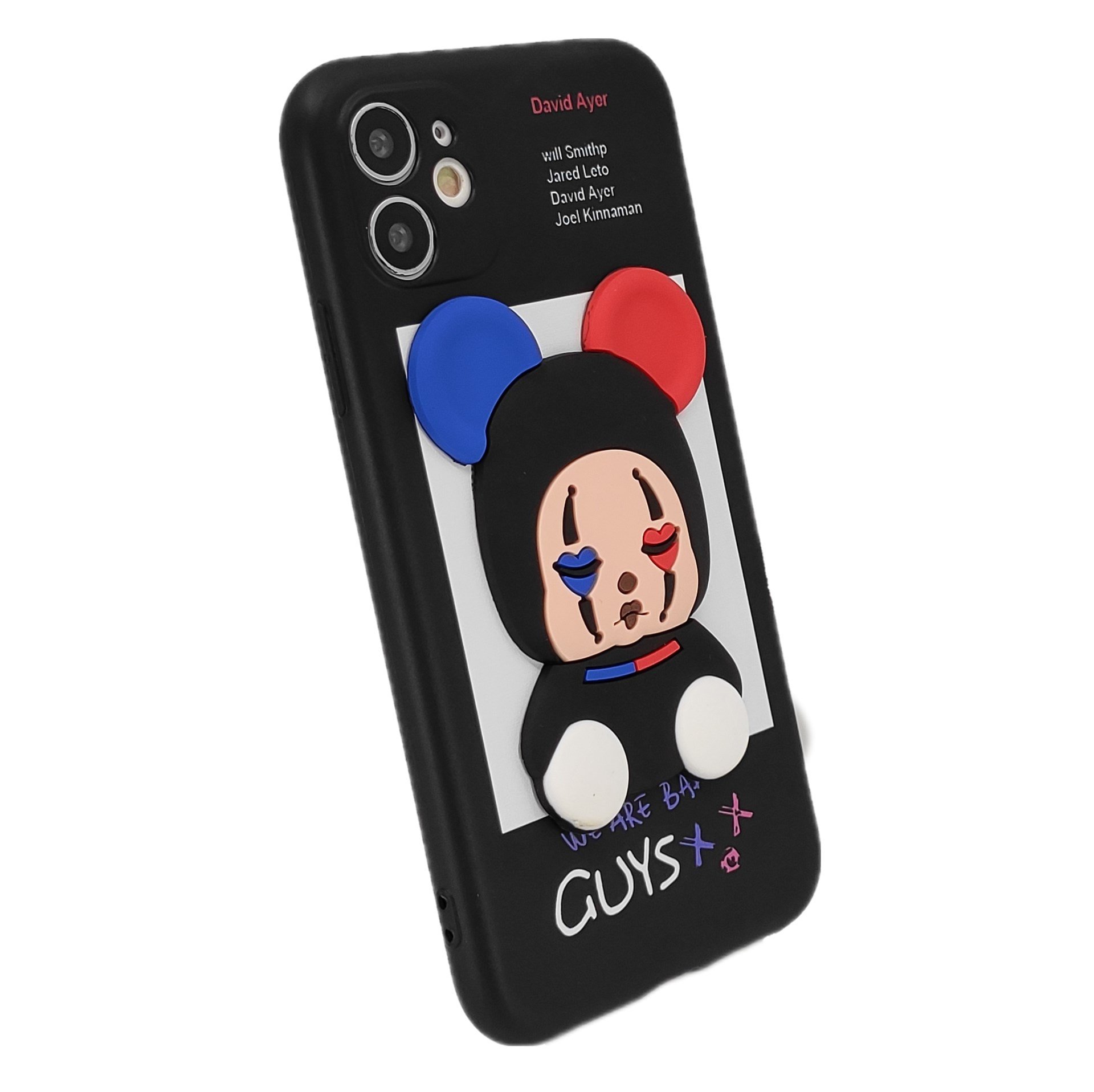 Nettech Apple iPhone 12 Pro Max Uyumlu Three D Case Seri Arka Koruma Kılıf NT-95087