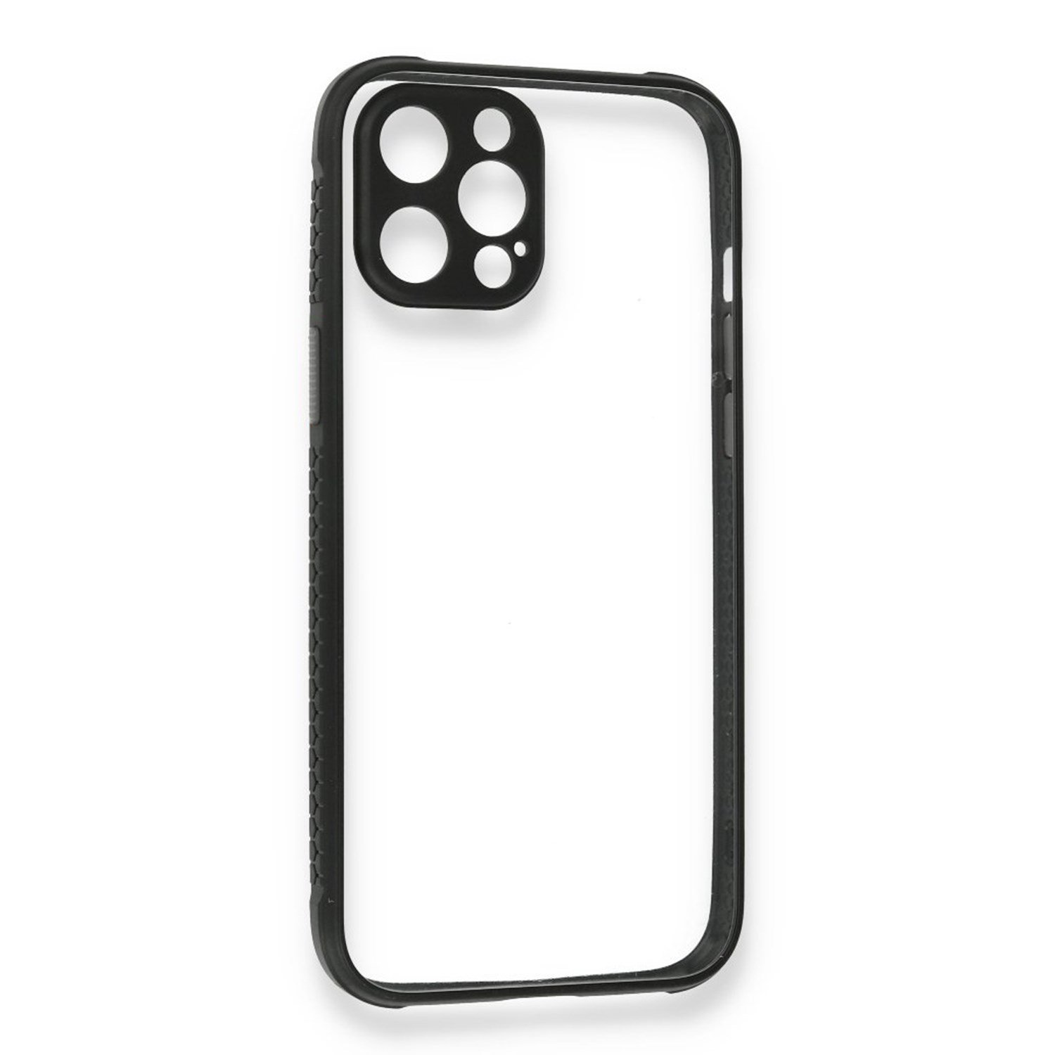 Nettech Apple iPhone 12 Pro Max Uyumlu Kamera Lens Korumalı Arka Koruma Kılıf NT-85277