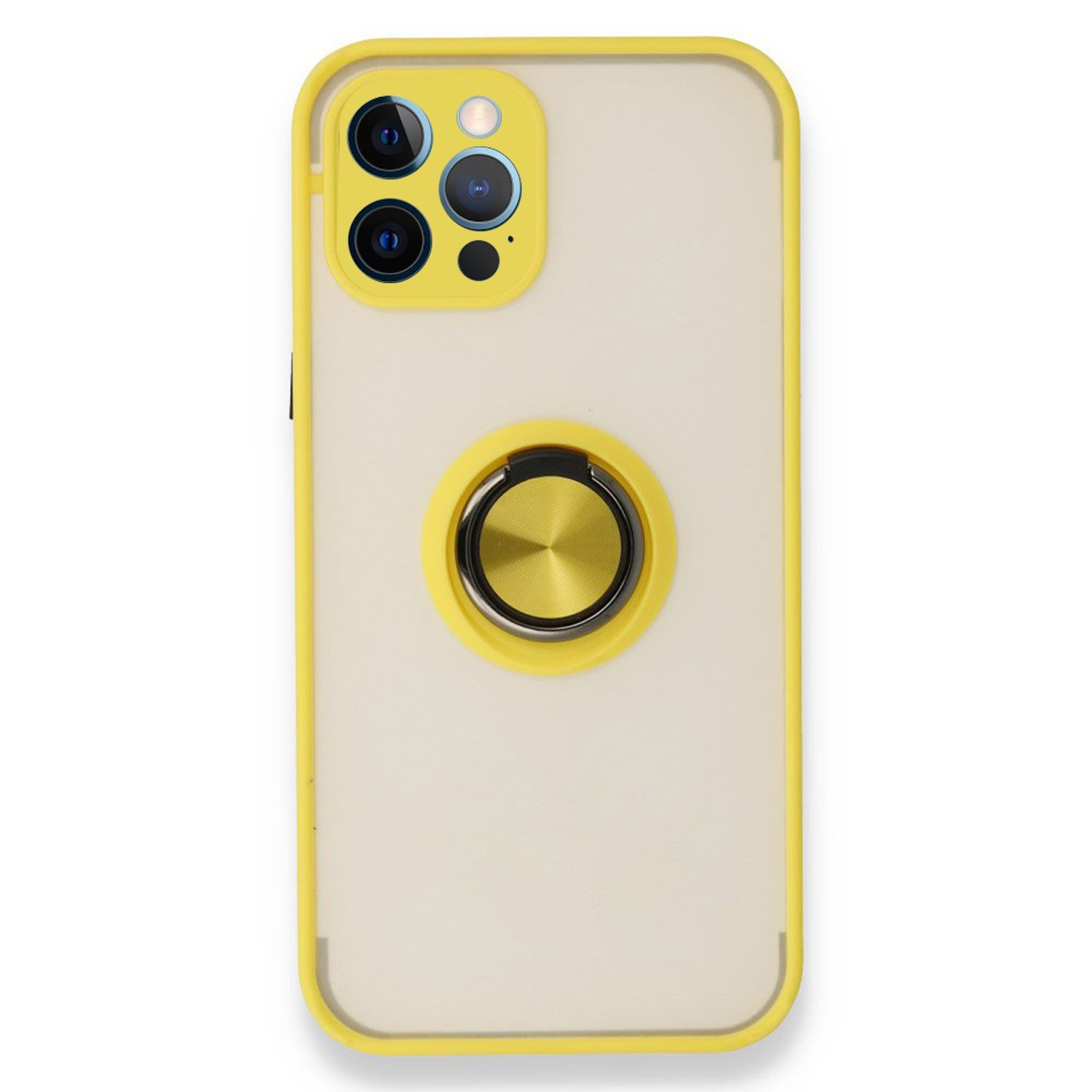 Nettech Apple iPhone 12 Pro Max Uyumlu Montreal Yüzüklü Arka Koruma Kılıf NT-84794