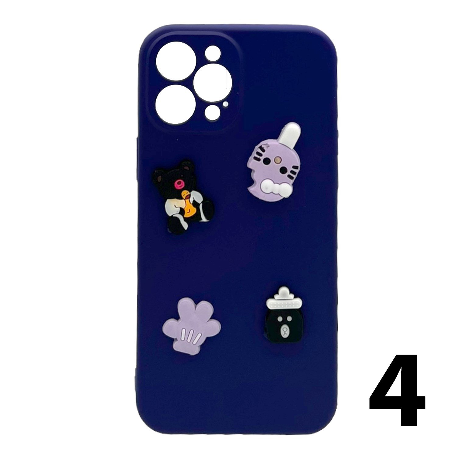 Nettech Apple iPhone 12 Pro Max Uyumlu Maskot Seri Arka Koruma Kılıf NT-106232