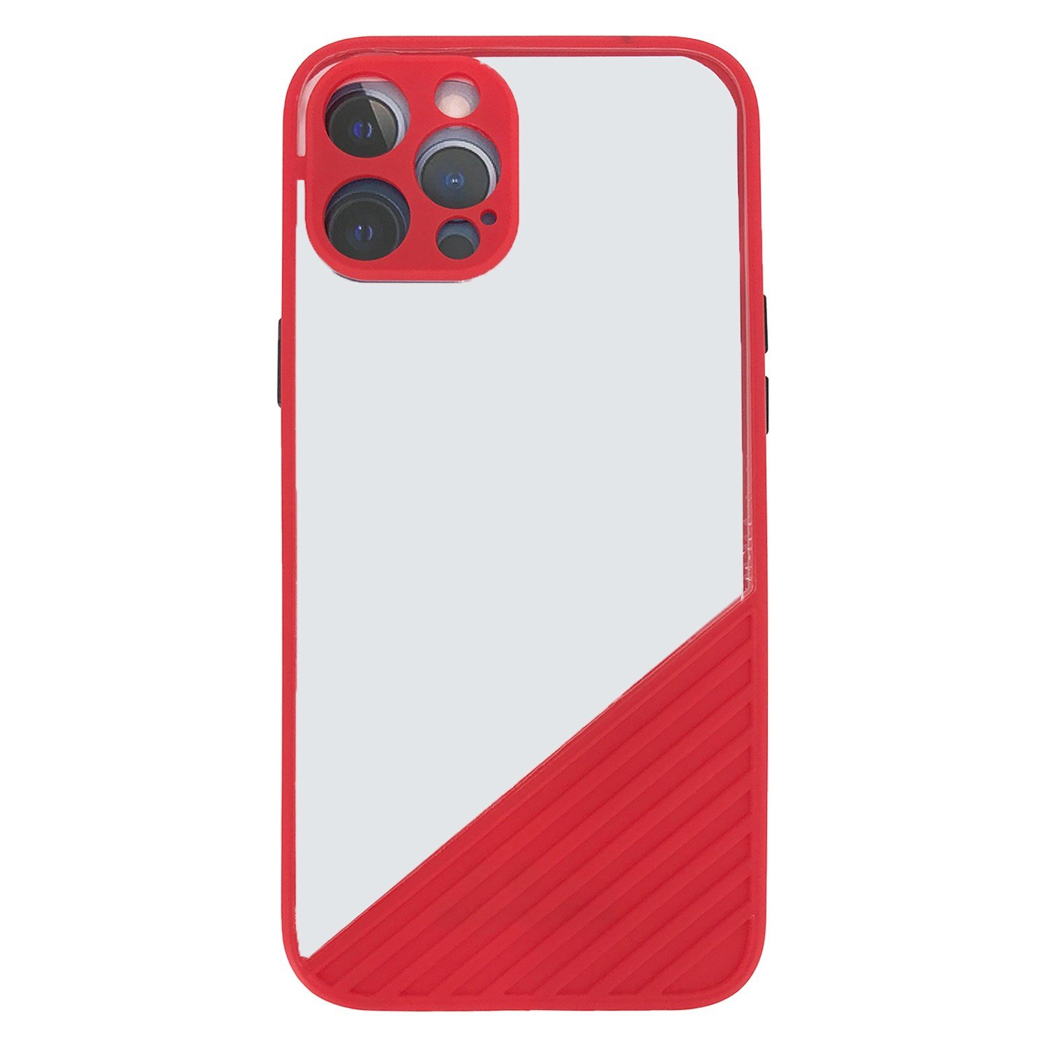 Nettech Apple iPhone 12 Pro Max Uyumlu Tırtıklı Seri Arka Koruma Kılıf NT-88179