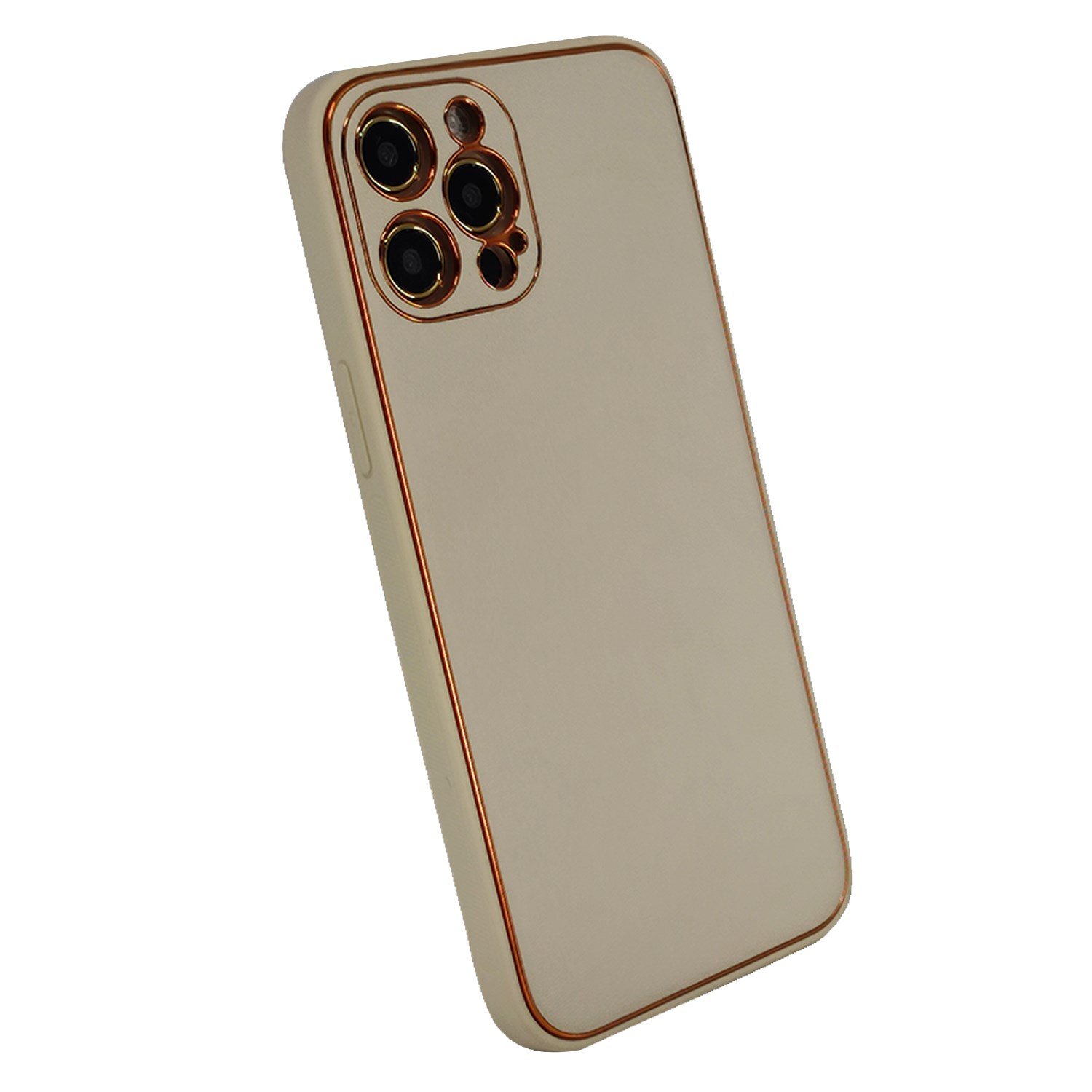 Nettech Apple iPhone 12 Pro Max Uyumlu Coco Leather Seri Arka Koruma Kılıf NT-84717