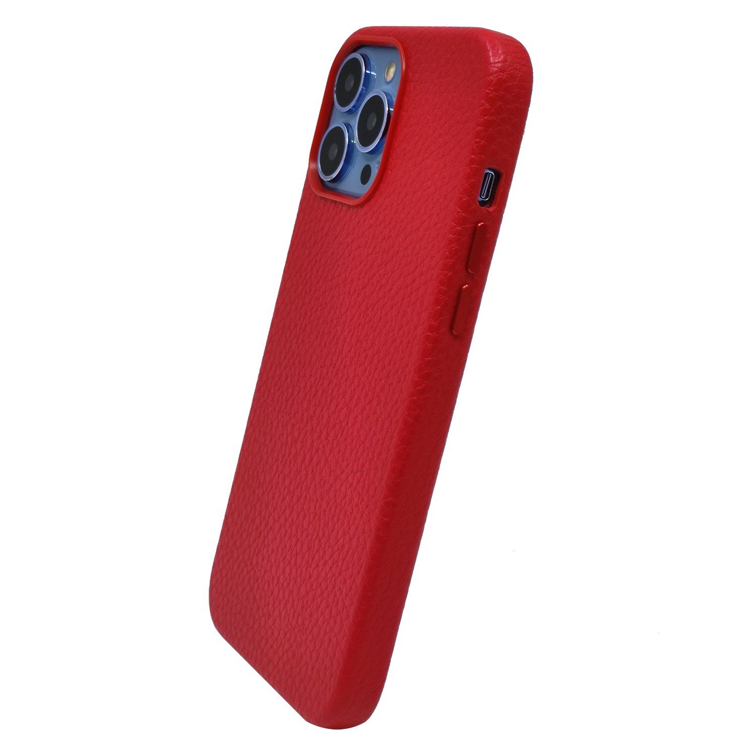 Nettech Apple iPhone 12 Pro Max Uyumlu Suni Deri Arka Koruma Kılıf NT-96357