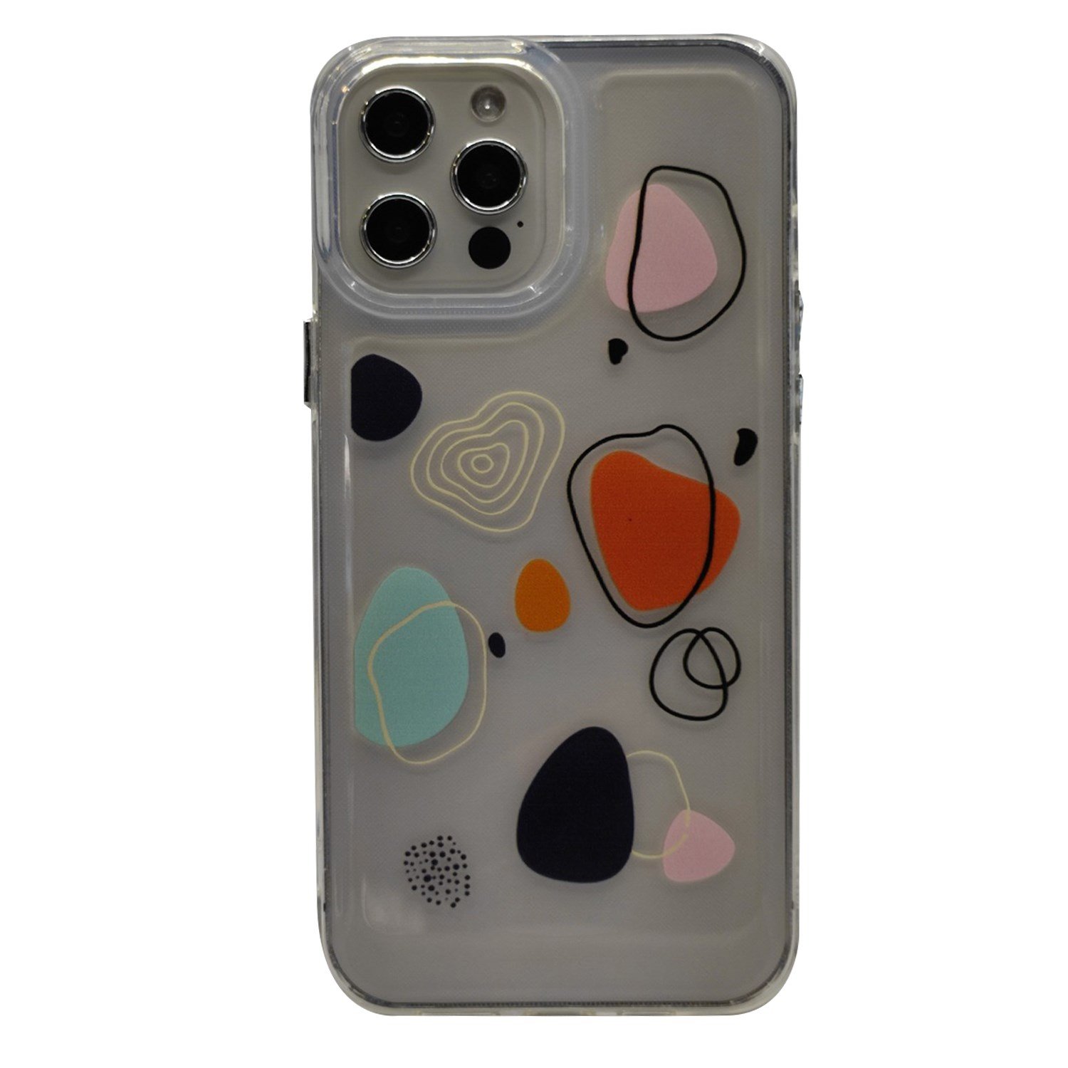 Nettech Apple iPhone 12 Pro Max Uyumlu Dizayn Soft Arka Koruma Kılıf NT-95232