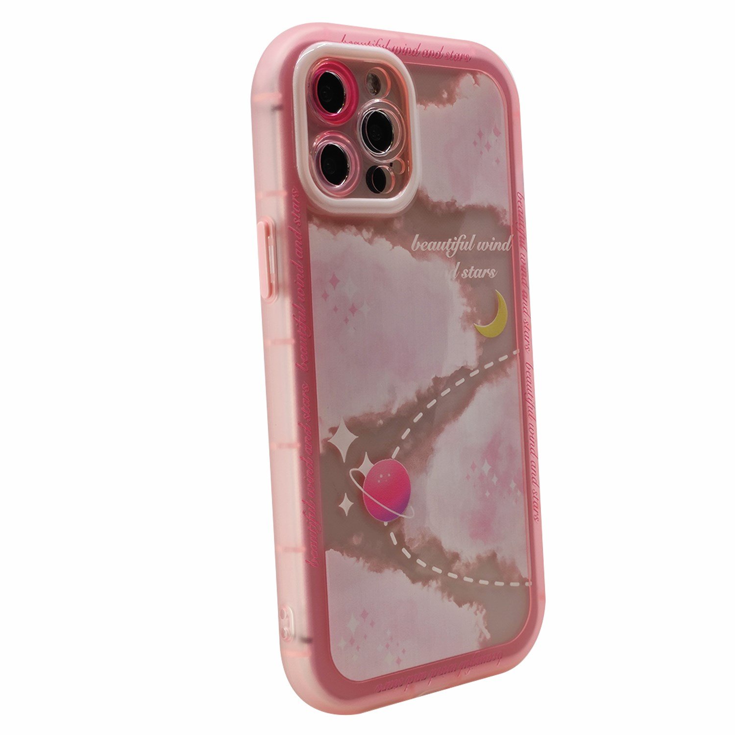 Nettech Apple iPhone 12 Pro Max Uyumlu Gif Seri Arka Koruma Kılıf NT-97250