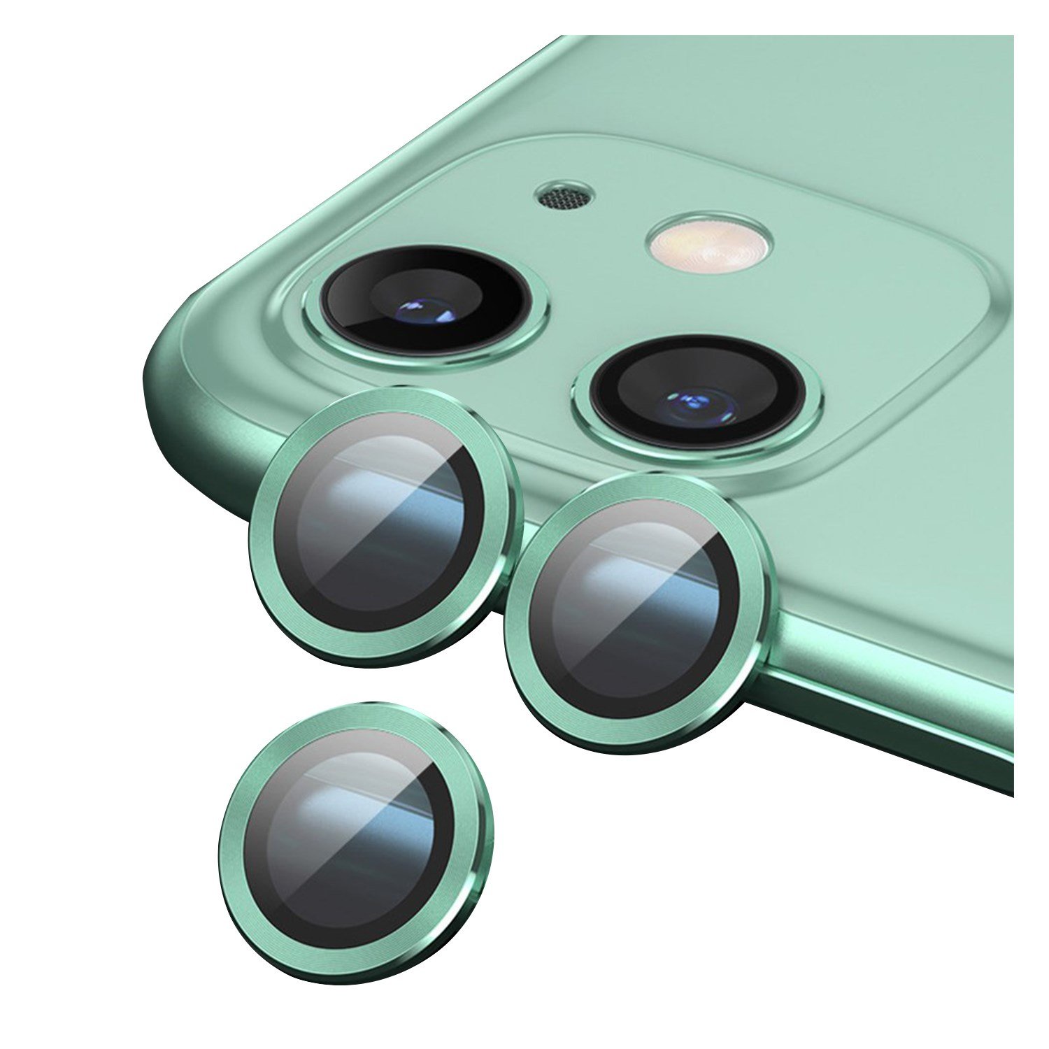 Nettech Apple iPhone 12 Pro Max Uyumlu Damla Model 3in Kamera Cam Koruyucu NT-89805