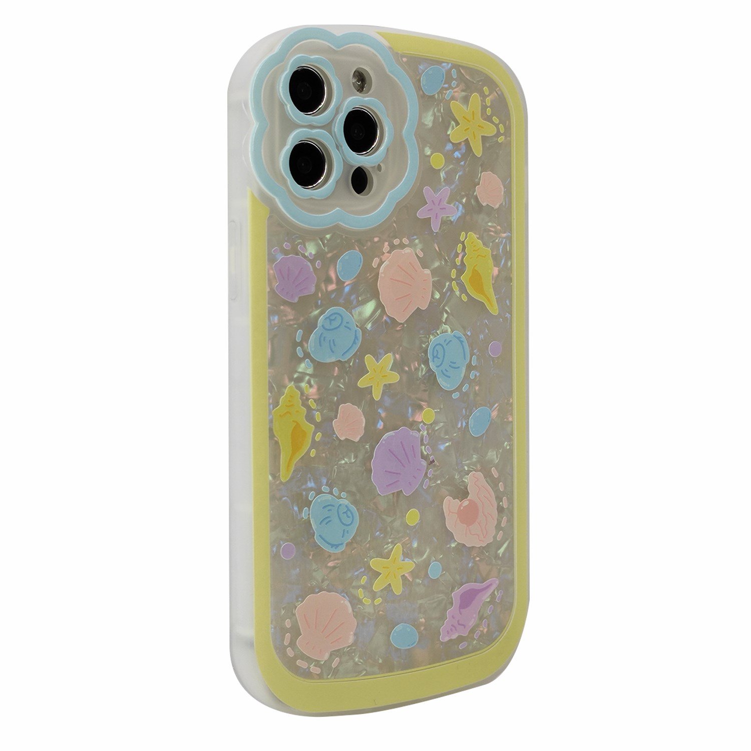 Nettech Apple iPhone 12 Pro Max Uyumlu Desenli Mozaik Seri Arka Koruma Kılıf NT-97077