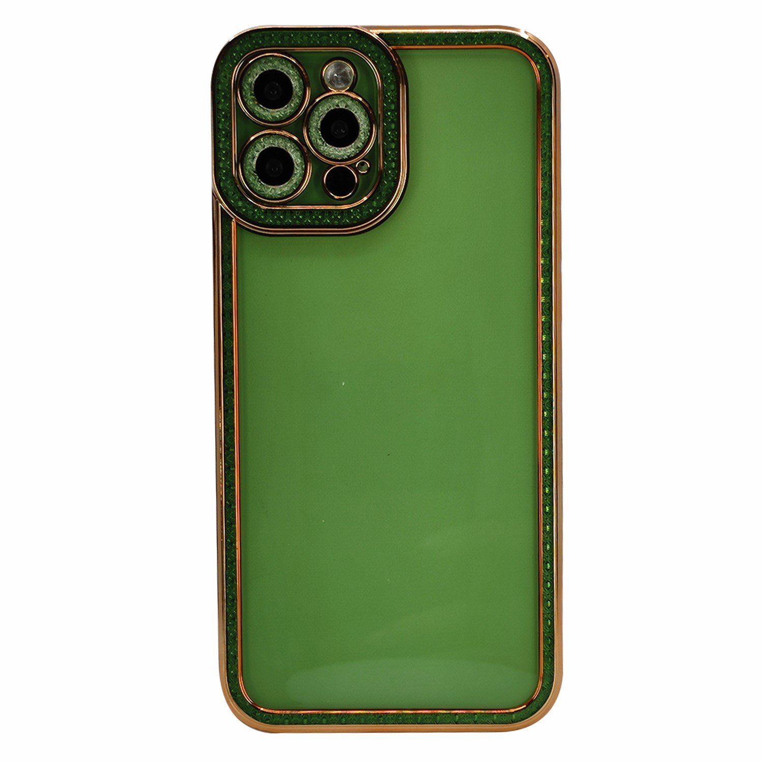 Nettech Apple iPhone 12 Pro Max Uyumlu Lüx Kristal Seri Arka Koruma Kılıf NT-97105