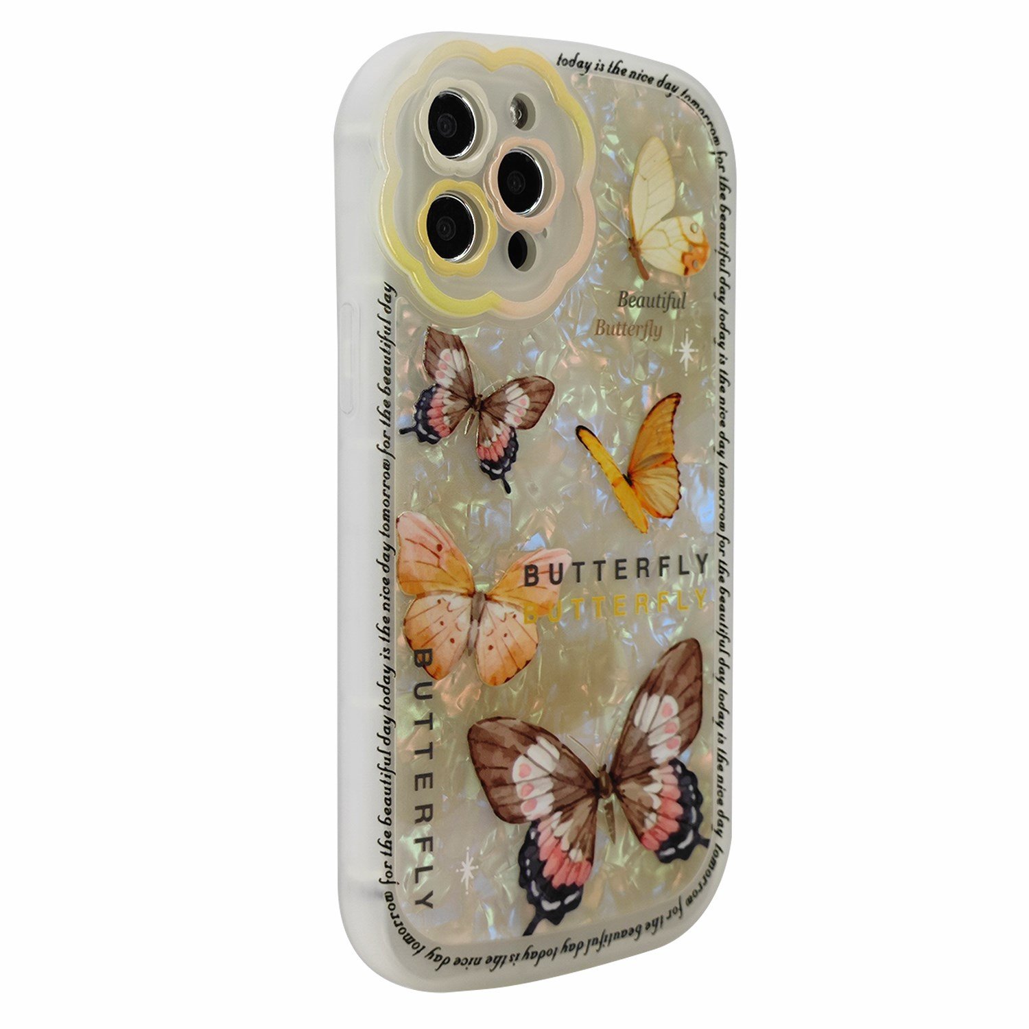 Nettech Apple iPhone 12 Pro Max Uyumlu Desenli Mozaik Seri Arka Koruma Kılıf NT-97077