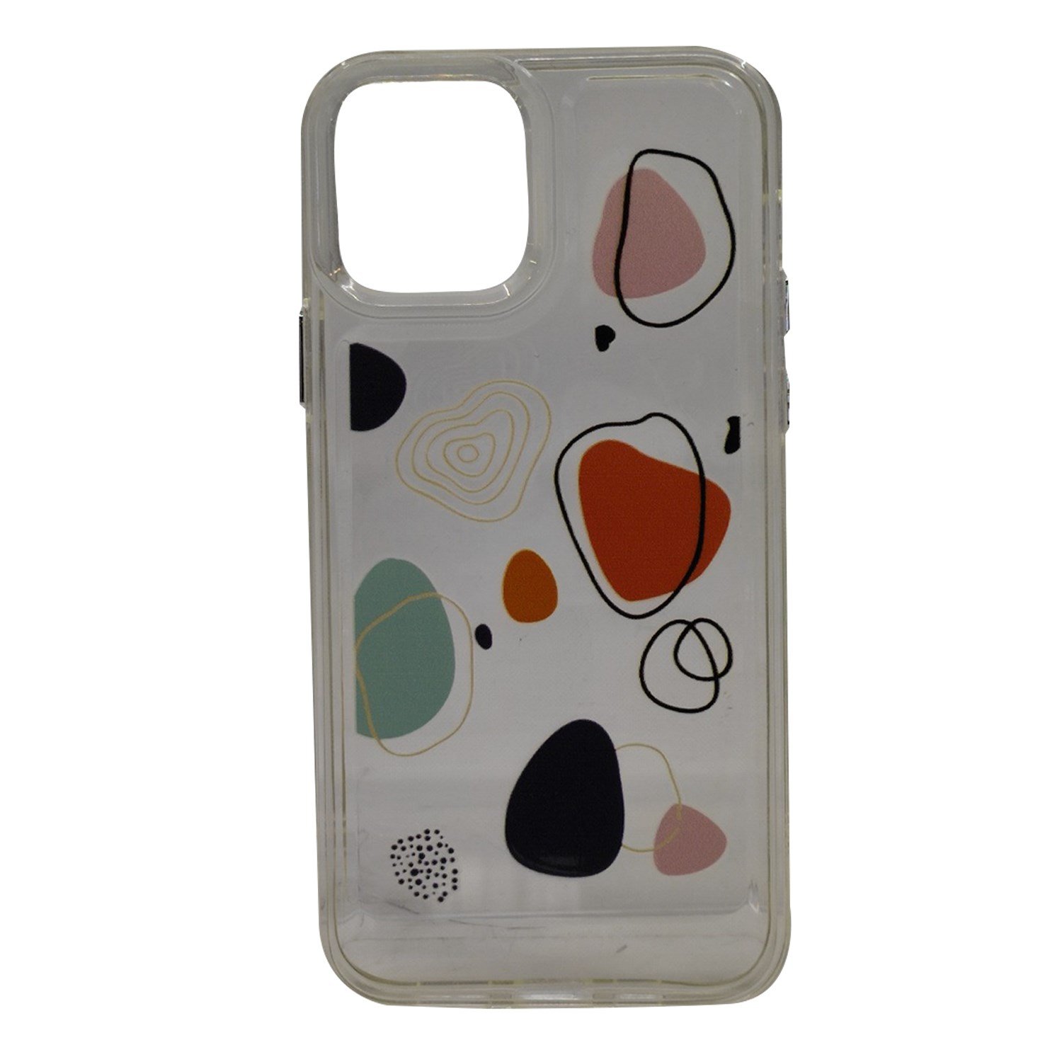 Nettech Apple iPhone 12 Pro Uyumlu Dizayn Soft Arka Koruma Kılıf NT-95231