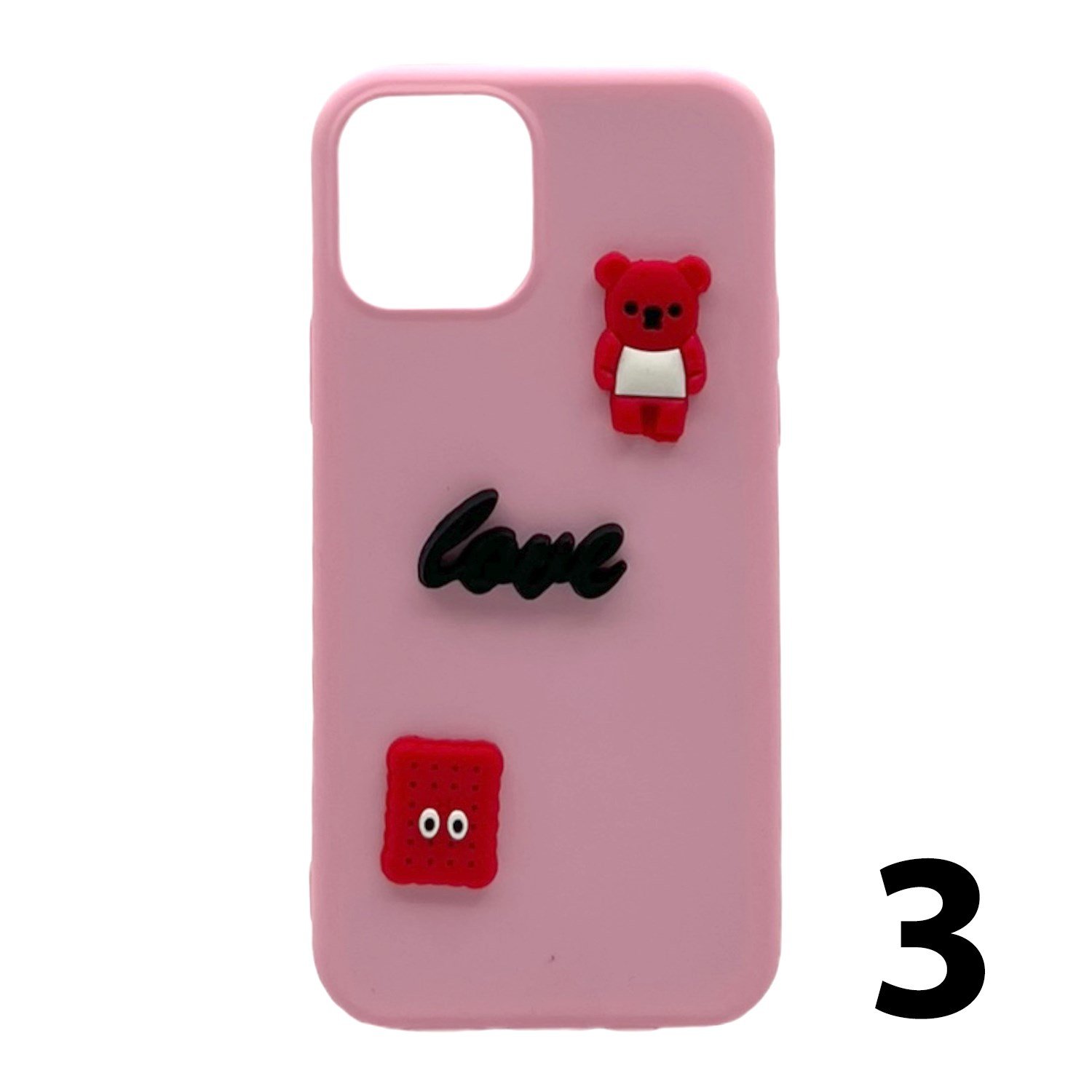 Nettech Apple iPhone 12 Pro Uyumlu Maskot Seri Arka Koruma Kılıf NT-106233